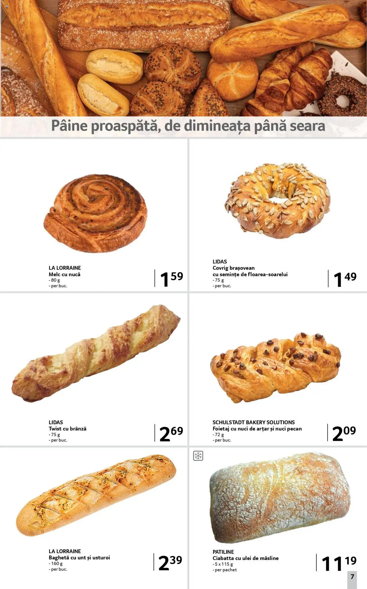 Catalog Selgros 22 August - 3 Septembrie 2025 | Pagina 7 | Produse: Măsline, Ulei, Pâine, Nuci
