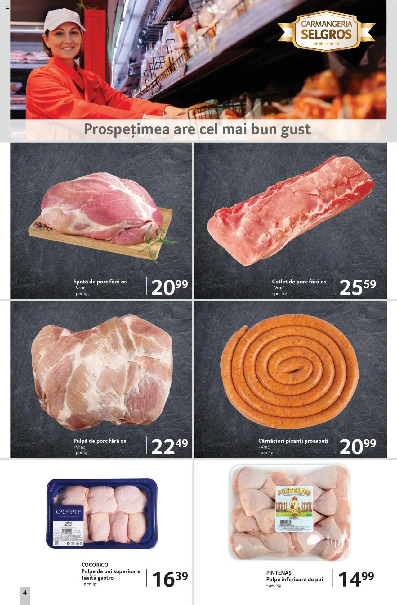 Catalog Selgros 22 August - 3 Septembrie 2025 | Pagina 4 | Produse: Lait de coco, Hacıyatmaz Kedi Oyuncağı