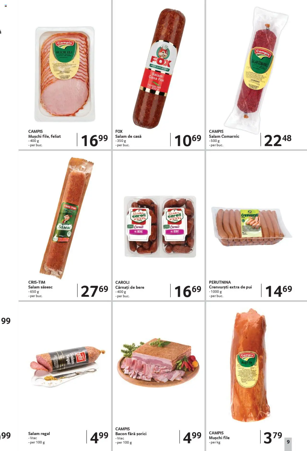 Catalog Selgros 22 August - 3 Septembrie 2025 | Pagina 9 | Produse: Bacon, Salam, Bere, Cârnați