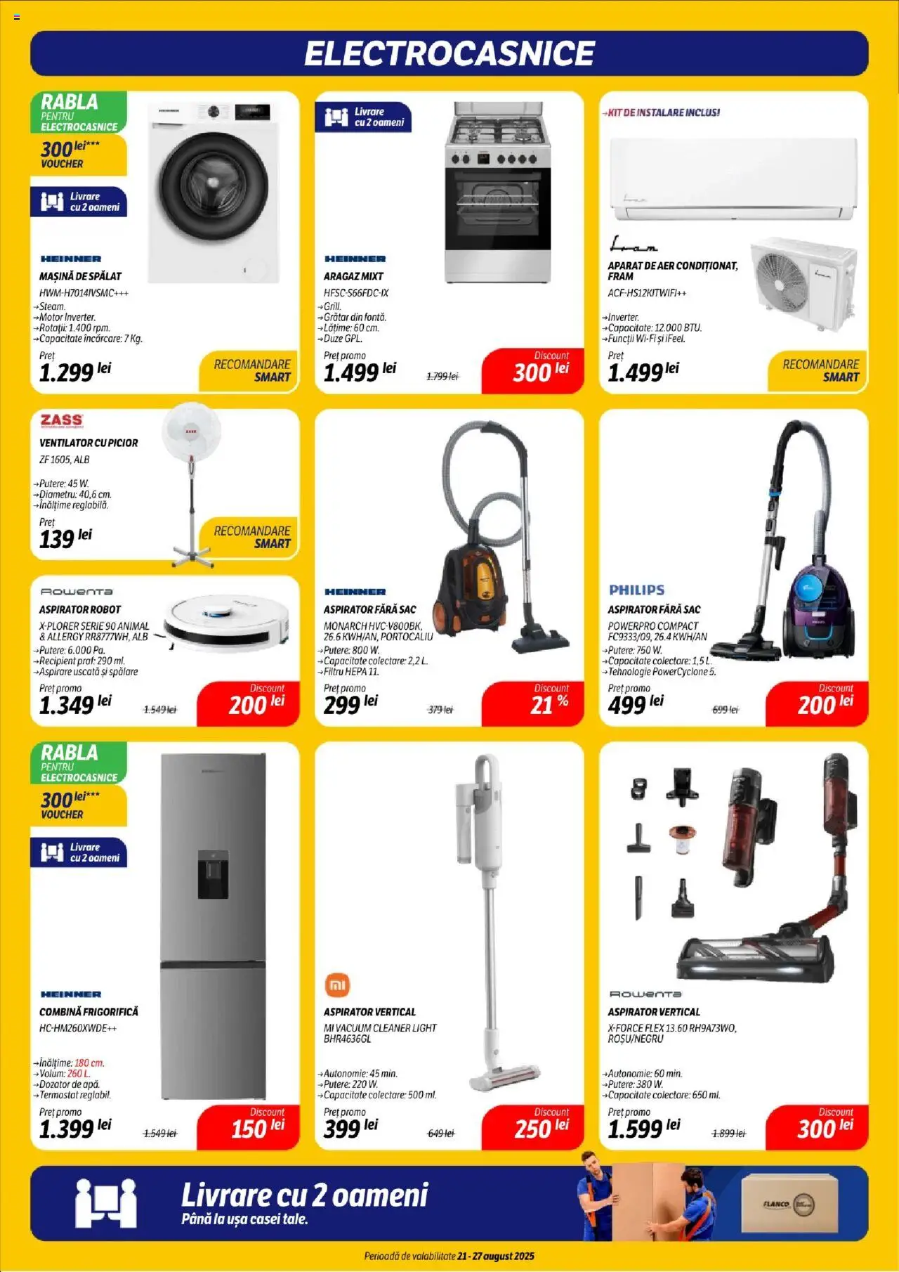Catalog Flanco 21 - 26 August 2025 | Pagina 15 | Produse: Aspirator robot, Robot, Grătar, Ușă