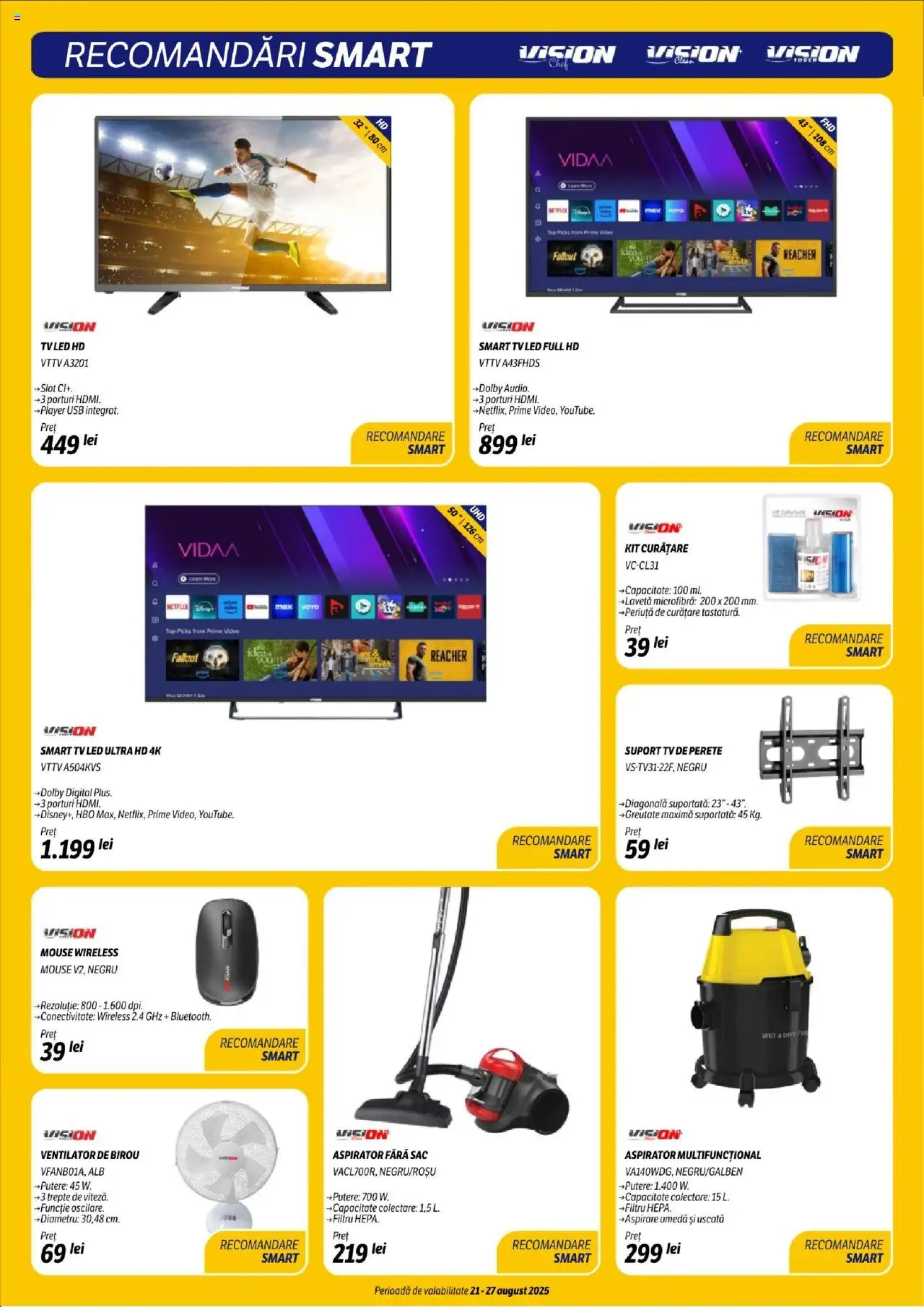 Catalog Flanco 21 - 26 August 2025 | Pagina 21 | Produse: Mouse, Aspirator, Çikolatalı gofret, Ventilator