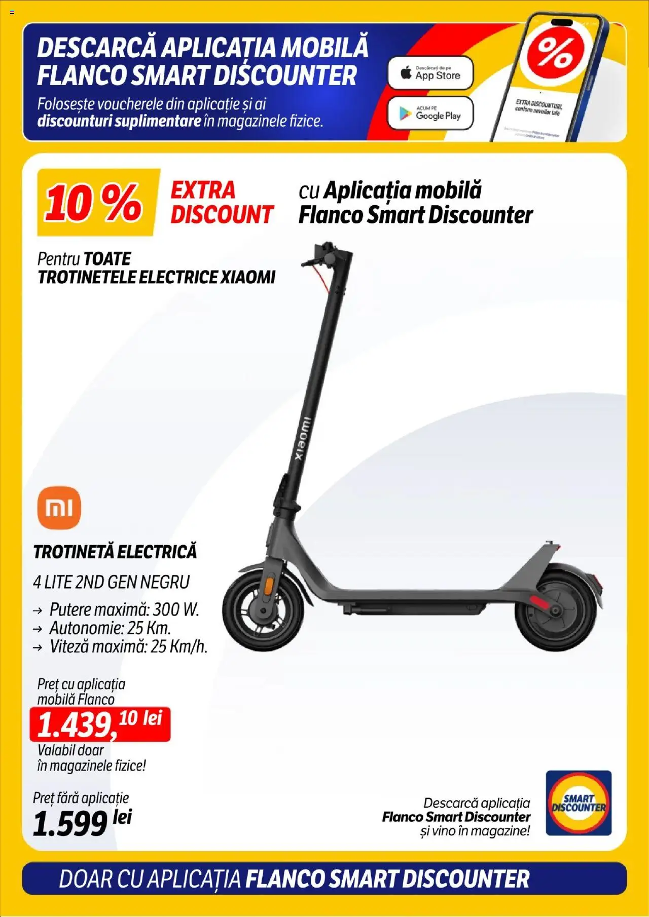 Catalog Flanco 21 - 26 August 2025 | Pagina 5 | Produse: Trotinetă electrică, Trotinetă