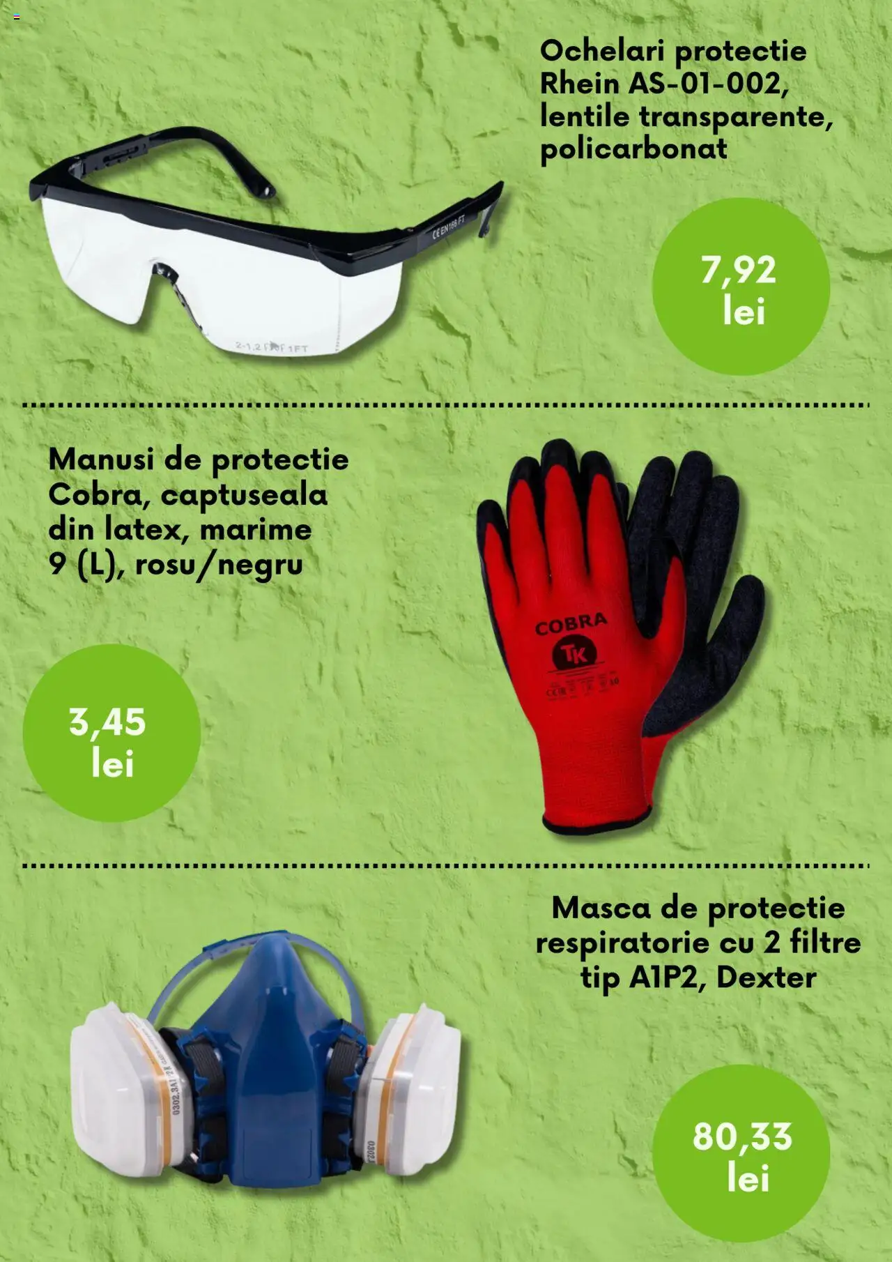 Catalog Leroy Merlin 22 August - 8 Octombrie 2025 | Pagina 7 | Produse: Mănuși, Ochelari