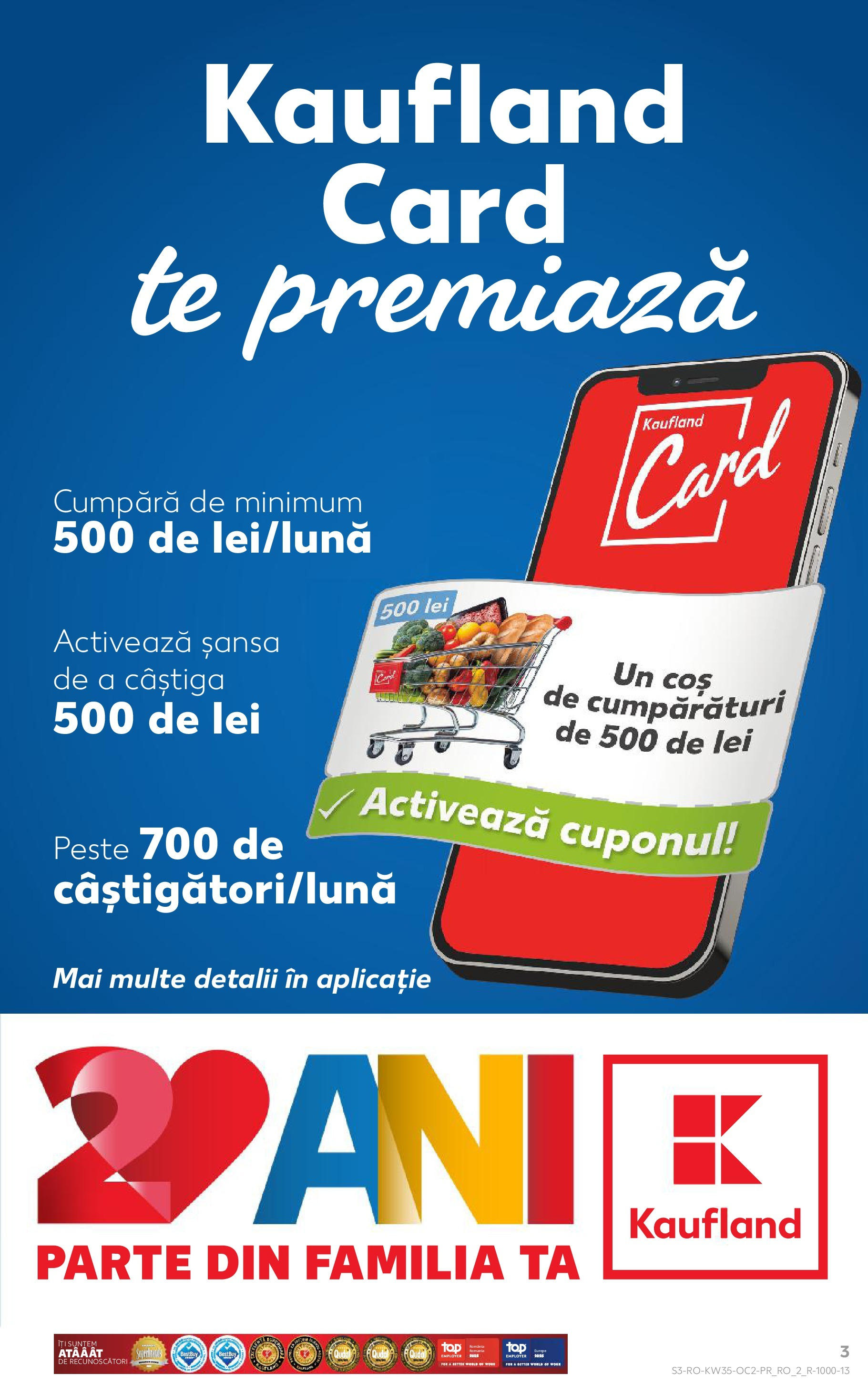 Catalog Kaufland 27 August - 1 Septembrie 2025 | Pagina 3 | Produse: Coș, Pește