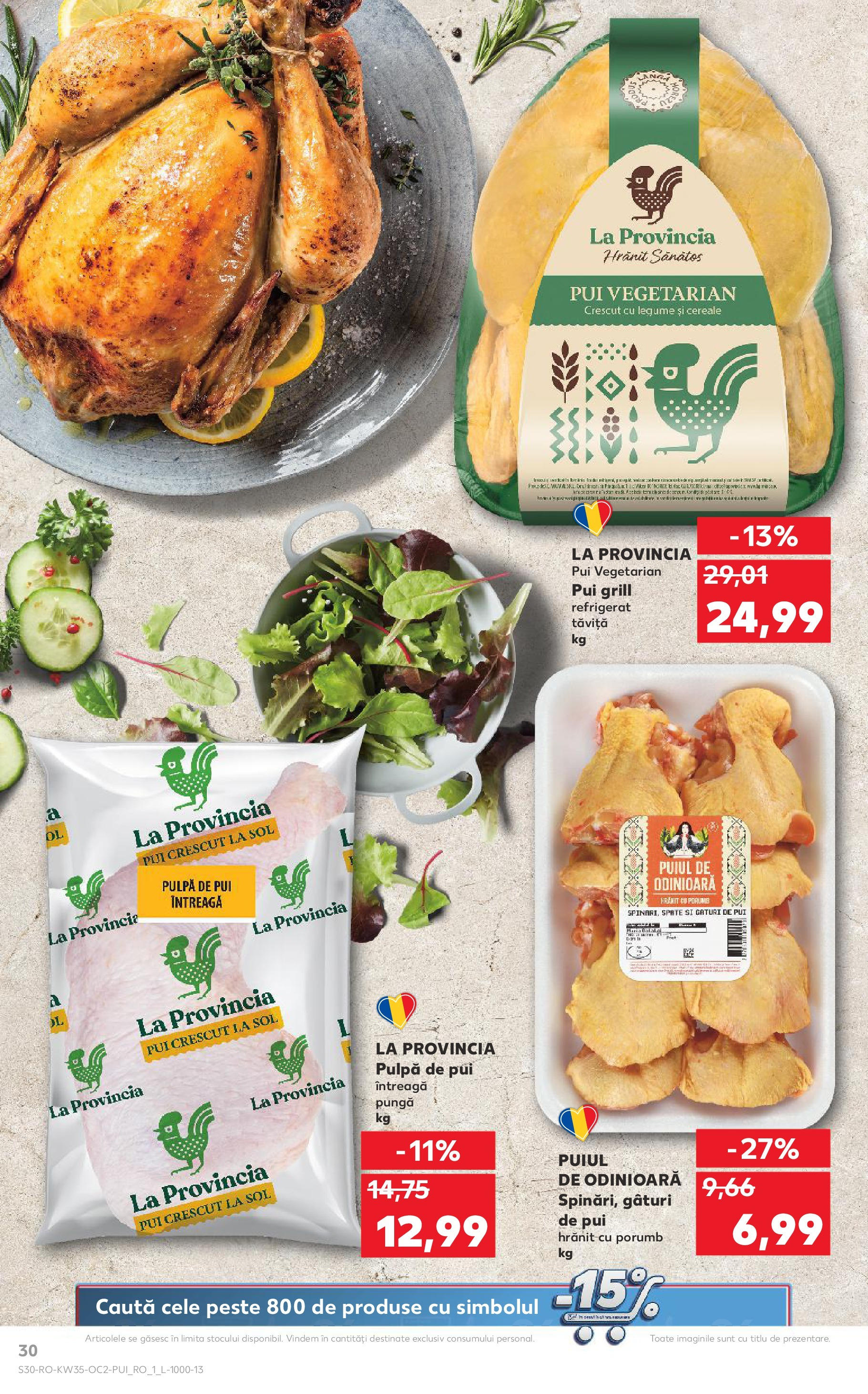 Catalog Kaufland 27 August - 1 Septembrie 2025 | Pagina 30 | Produse: Hacıyatmaz Kedi Oyuncağı, Pește, Cereale, Porumb