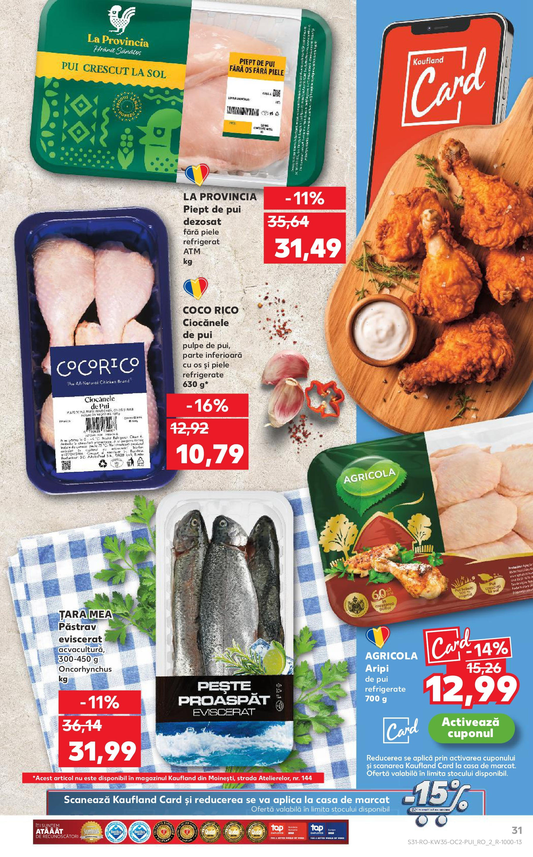 Catalog Kaufland 27 August - 1 Septembrie 2025 | Pagina 31 | Produse: Hacıyatmaz Kedi Oyuncağı, Pește
