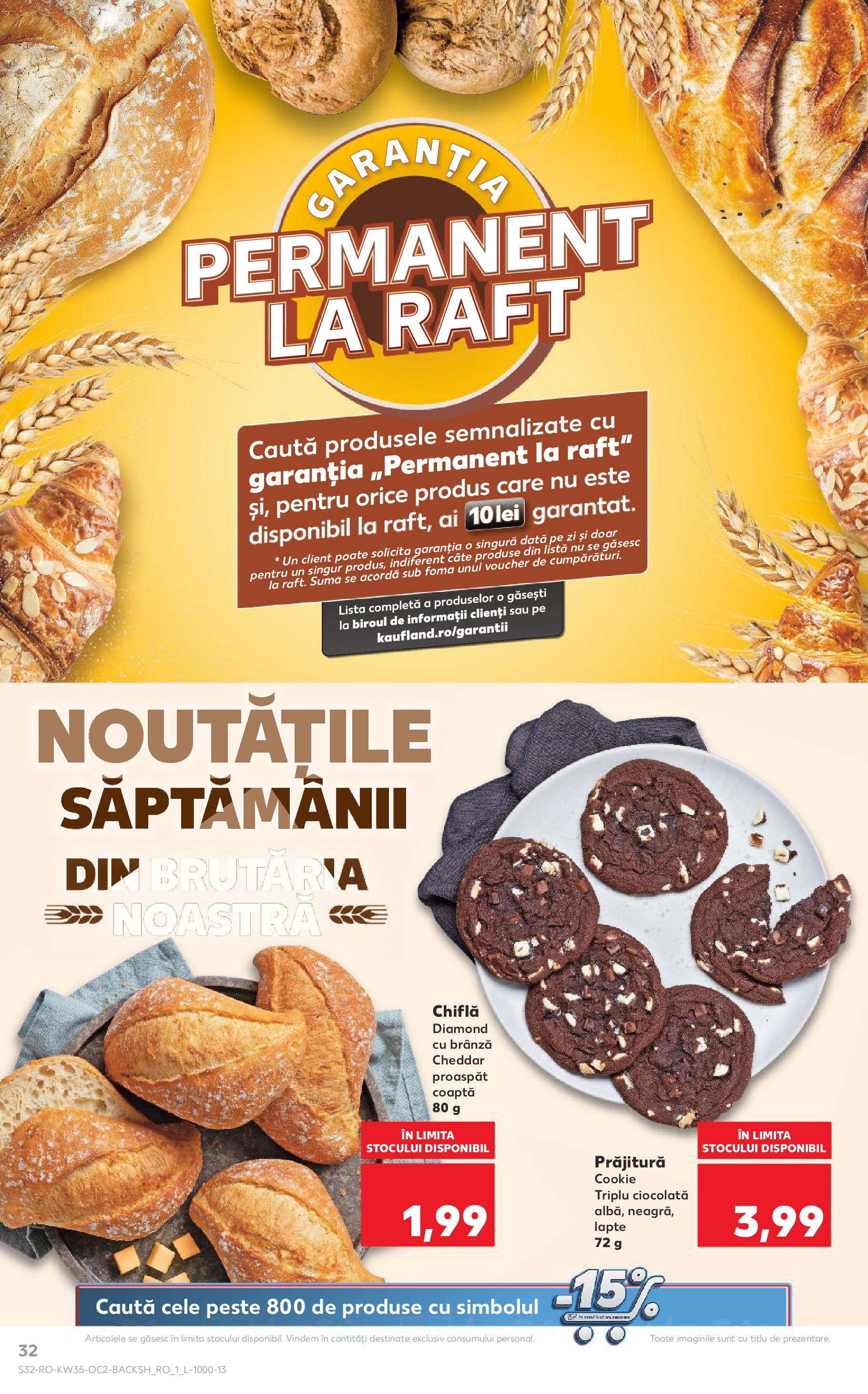 Catalog Kaufland 27 August - 1 Septembrie 2025 | Pagina 32 | Produse: Raft, Prăjitură, Brânză, Ciocolată