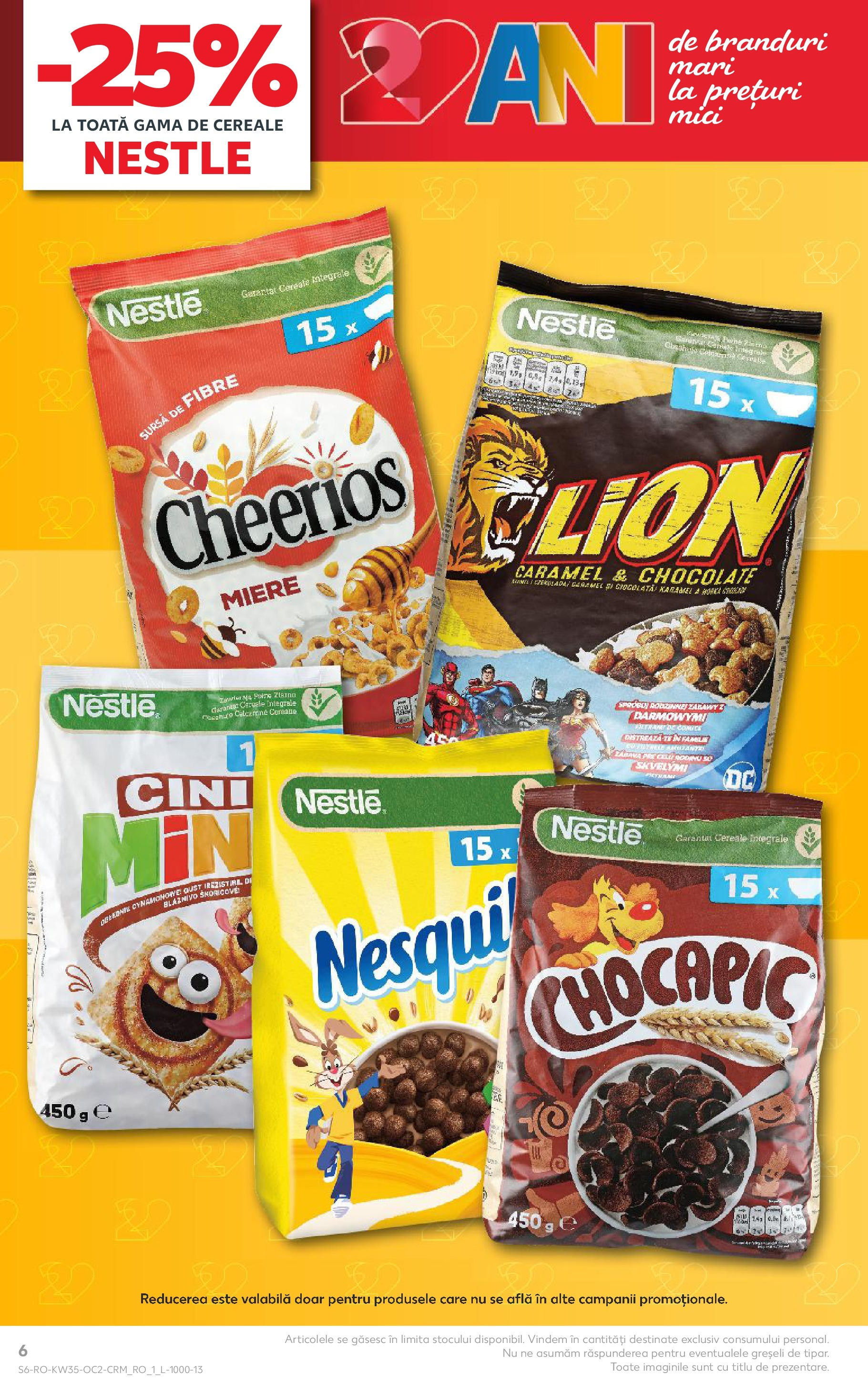 Catalog Kaufland 27 August - 1 Septembrie 2025 | Pagina 6 | Produse: Cereale