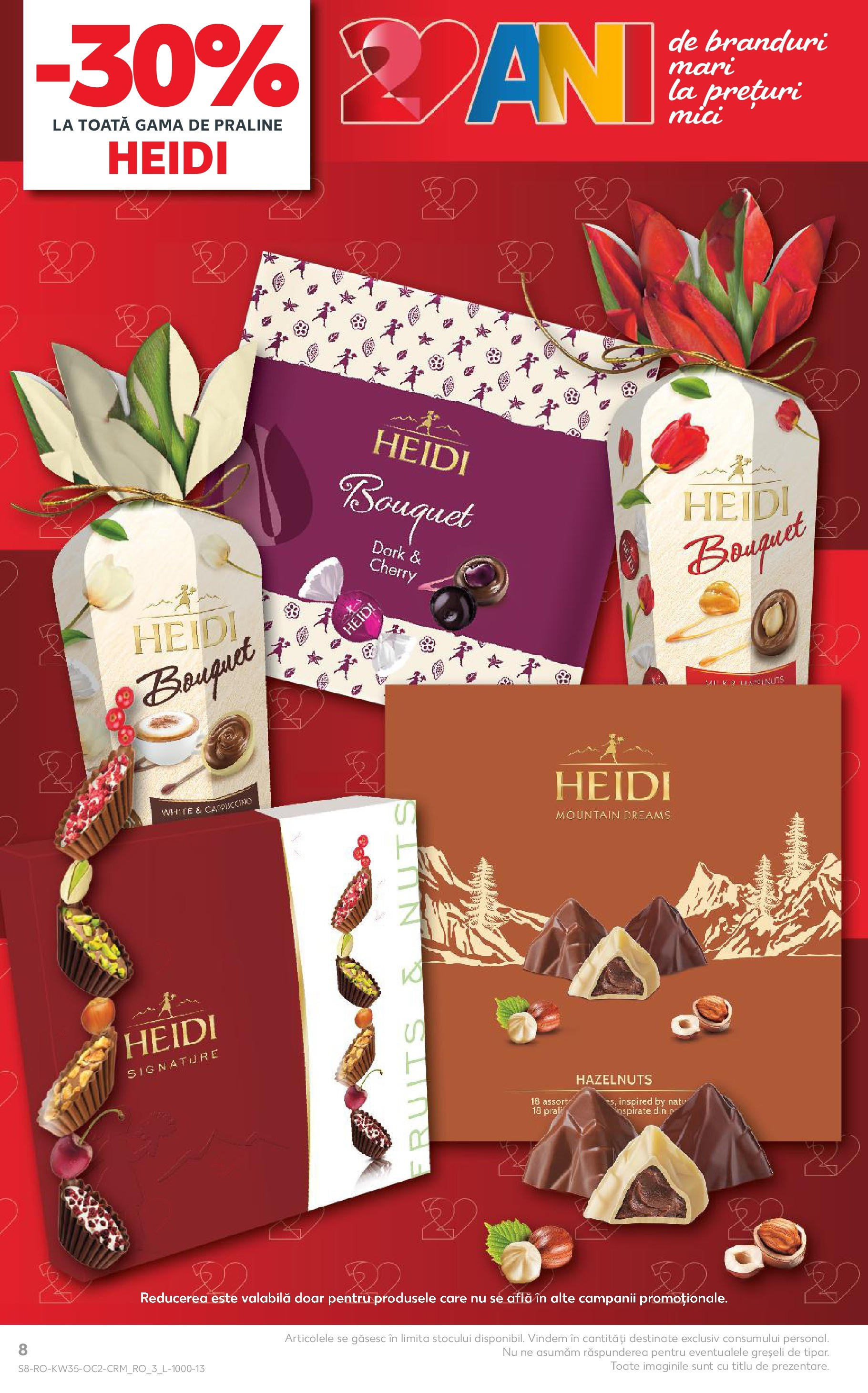 Catalog Kaufland 27 August - 1 Septembrie 2025 | Pagina 8 | Produse: Mici, Praline