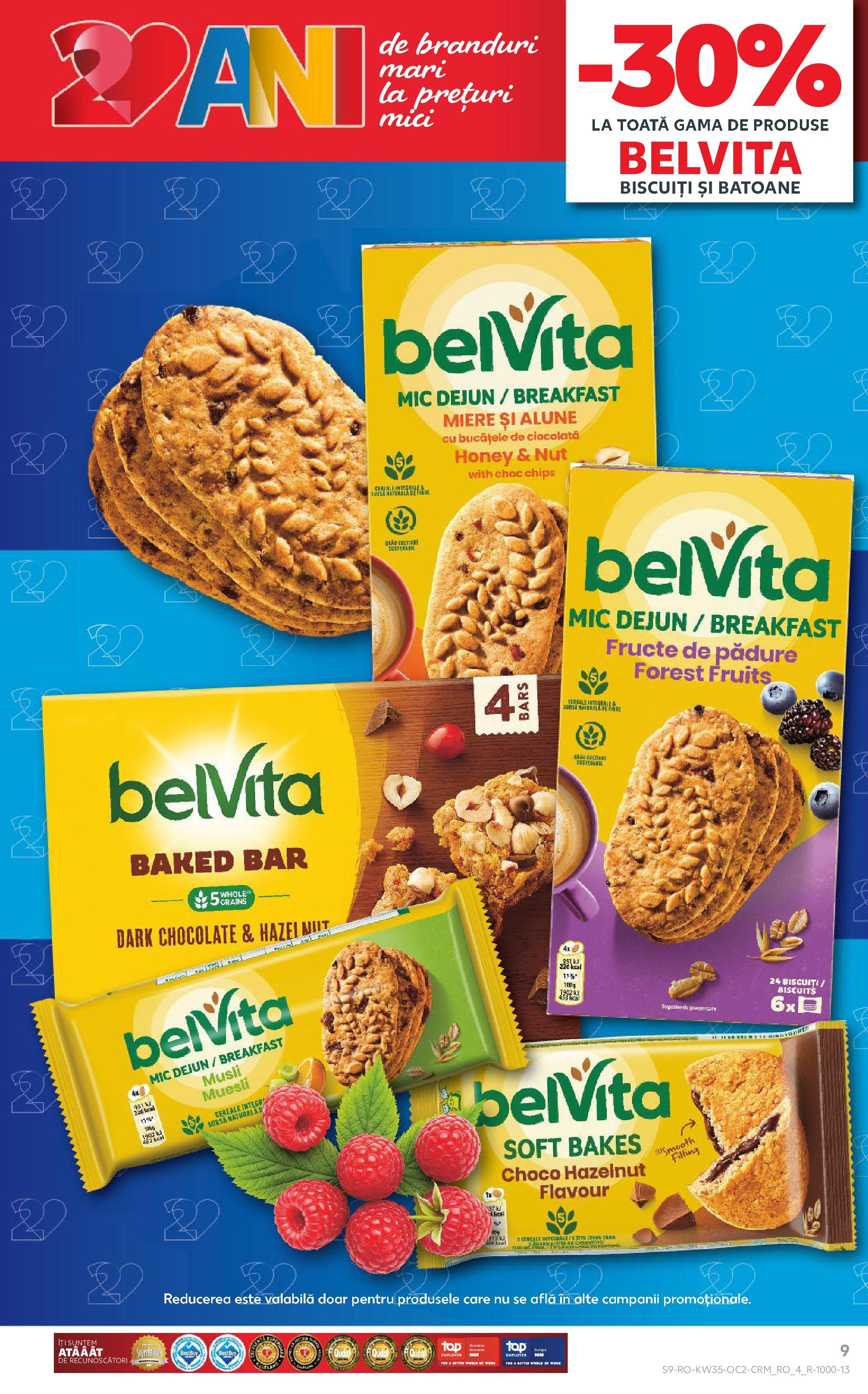 Catalog Kaufland 27 August - 1 Septembrie 2025 | Pagina 9 | Produse: Alune, Ciocolată, Biscuiți, Fructe