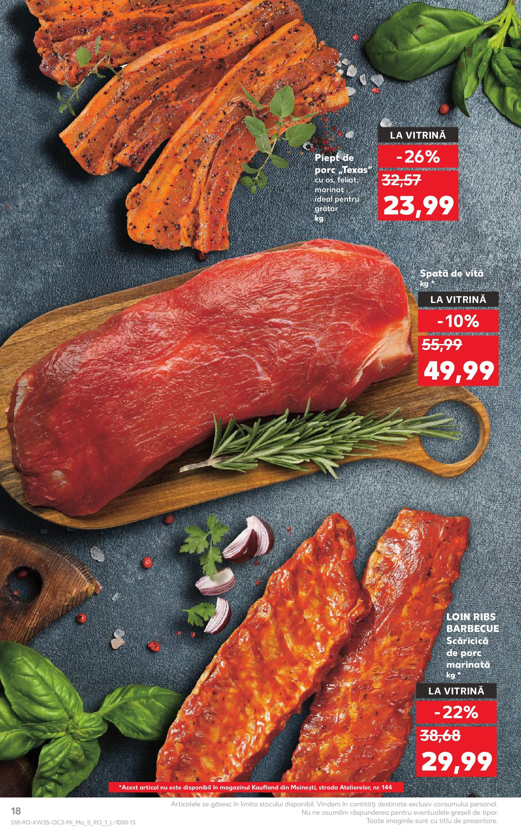 Catalog Kaufland 27 August - 1 Septembrie 2025 | Pagina 18 | Produse: Grătar, Vitrină