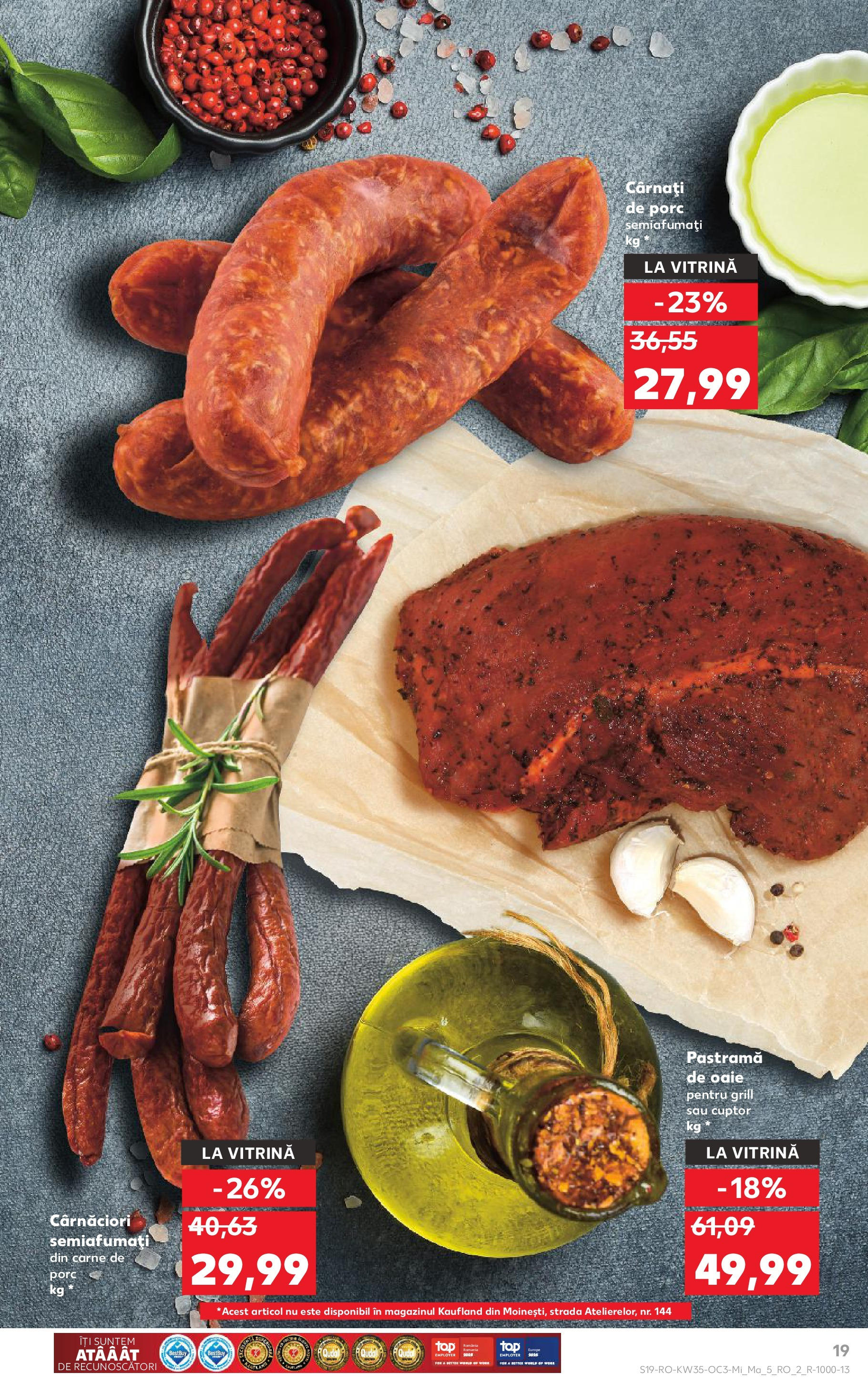 Catalog Kaufland 27 August - 1 Septembrie 2025 | Pagina 19 | Produse: Grill, Vitrină, Carne De Porc, Cârnați