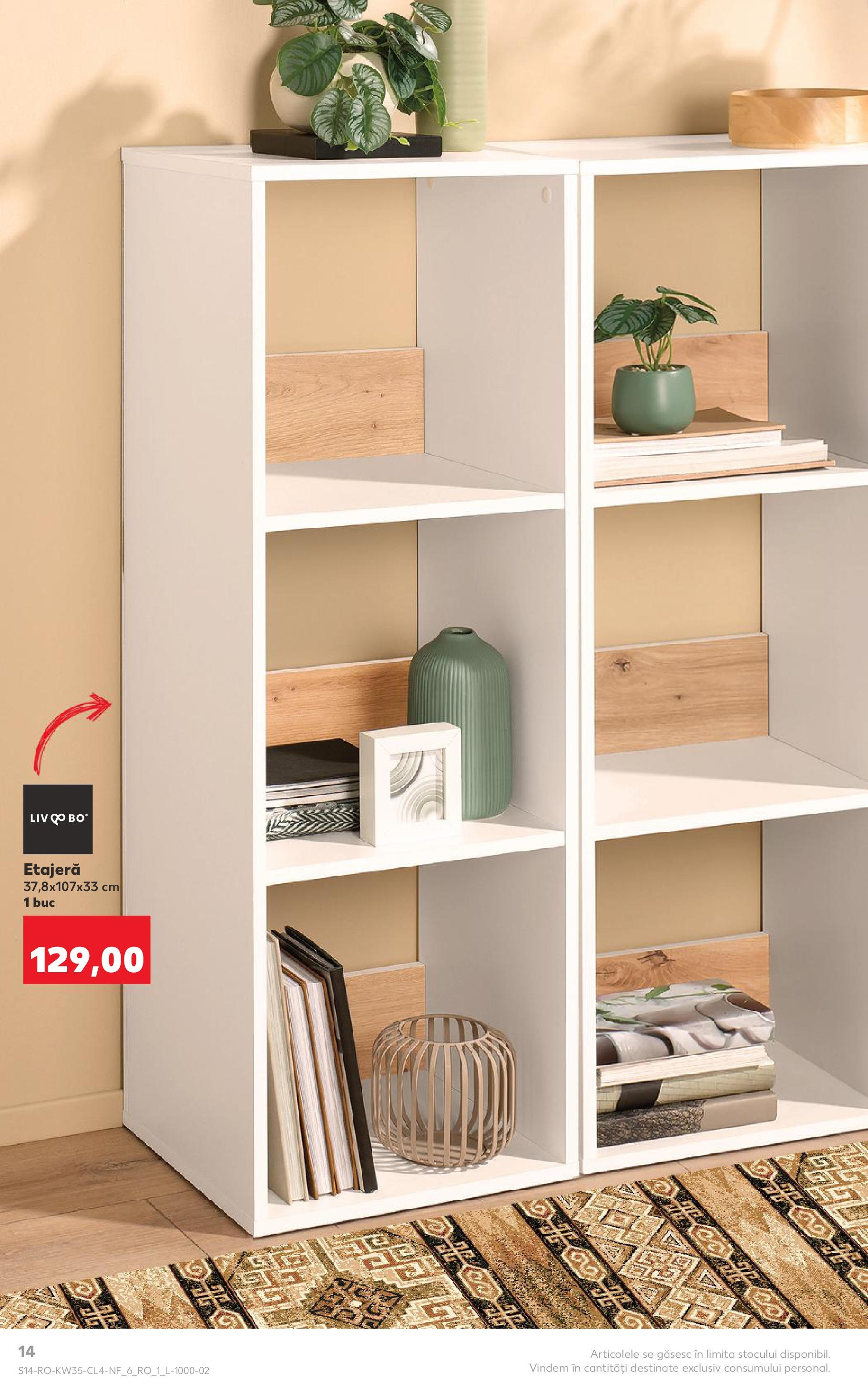 Catalog Kaufland 27 August - 1 Septembrie 2025 | Pagina 14 | Produse: Etajeră