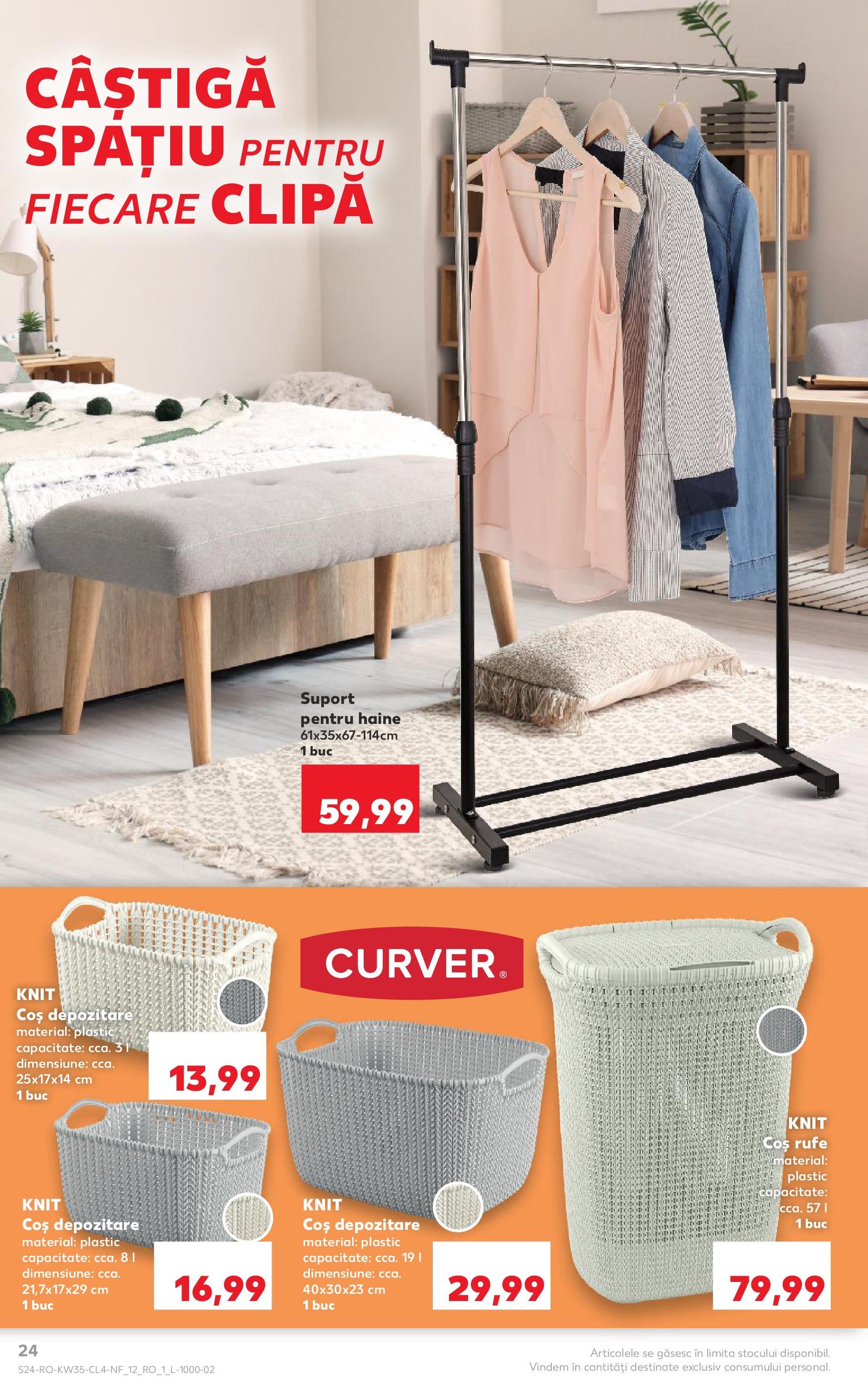 Catalog Kaufland 27 August - 1 Septembrie 2025 | Pagina 24 | Produse: Coș, Haine