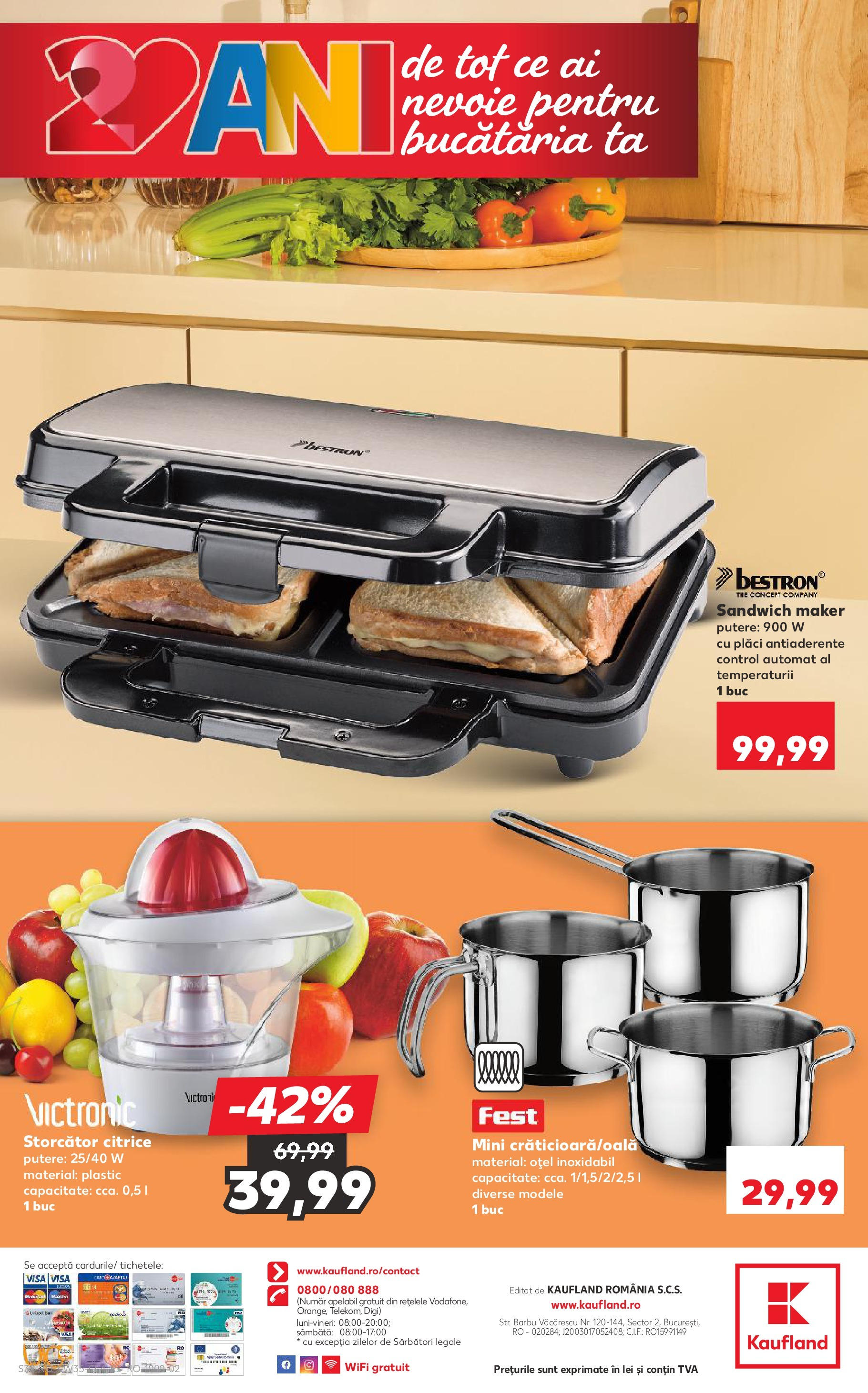 Catalog Kaufland 27 August - 1 Septembrie 2025 | Pagina 32 | Produse: Storcător