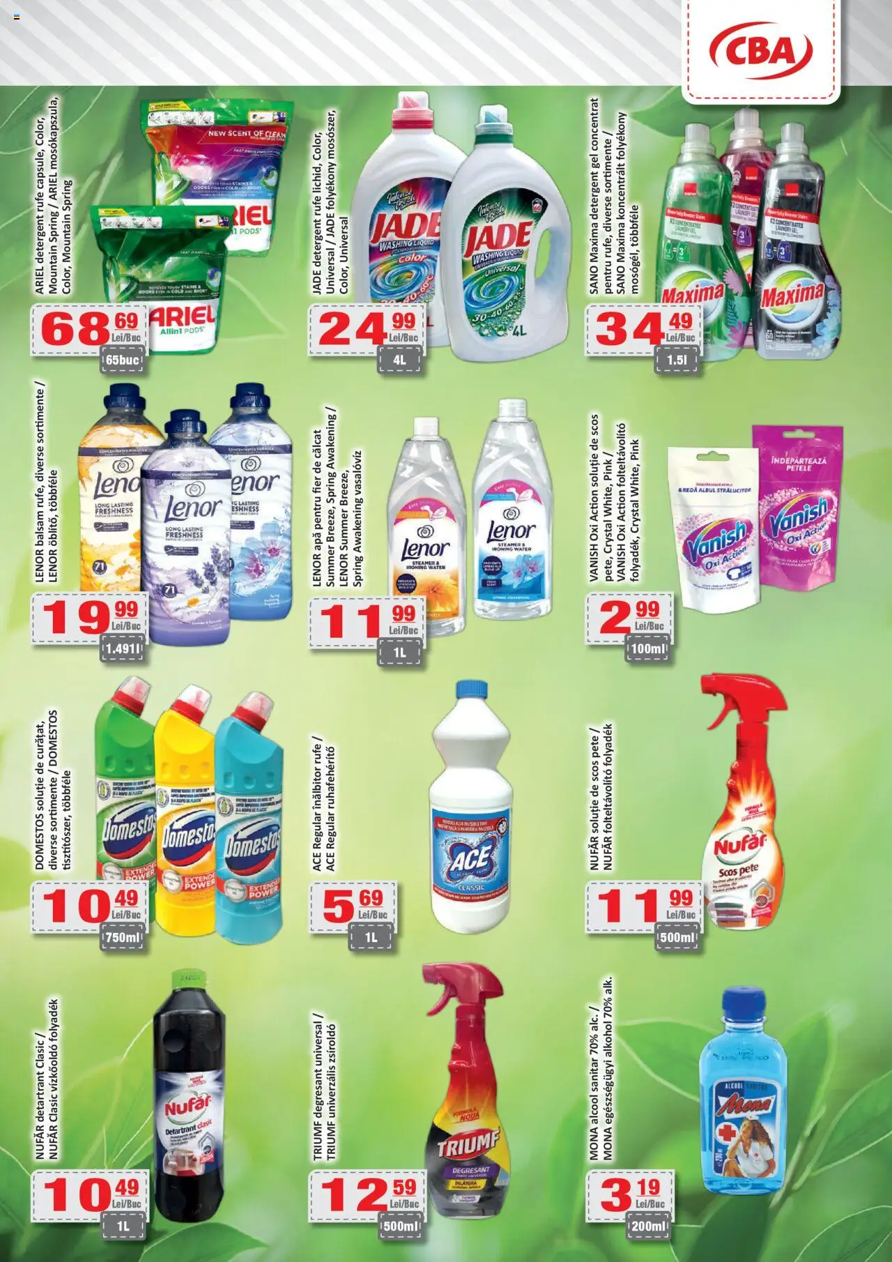 Catalog CBA 11 - 23 Septembrie 2025 | Pagina 11 | Produse: Fier de călcat, Balsam, Detergent, Apă