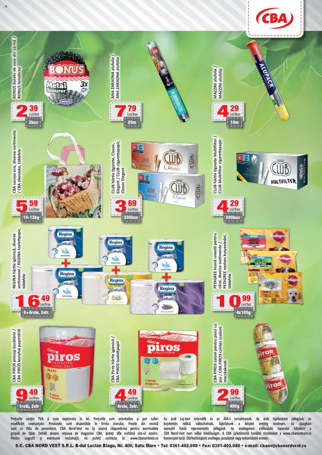 Catalog CBA 11 - 23 Septembrie 2025 | Pagina 12 | Produse: Bucătărie, Hacıyatmaz Kedi Oyuncağı, Burete, Salam