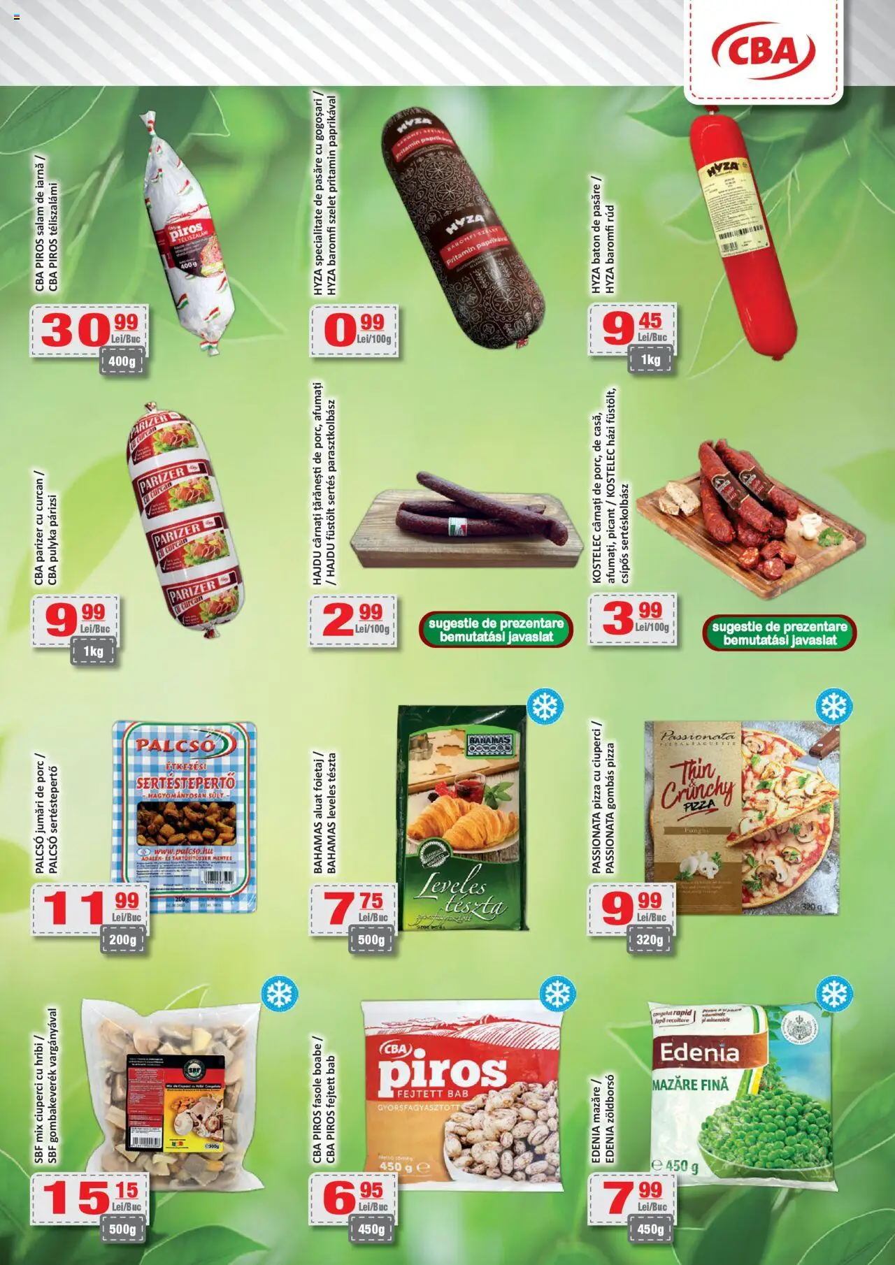 Catalog CBA 11 - 23 Septembrie 2025 | Pagina 3 | Produse: Mazăre, Ciuperci, Pizza, Cârnați