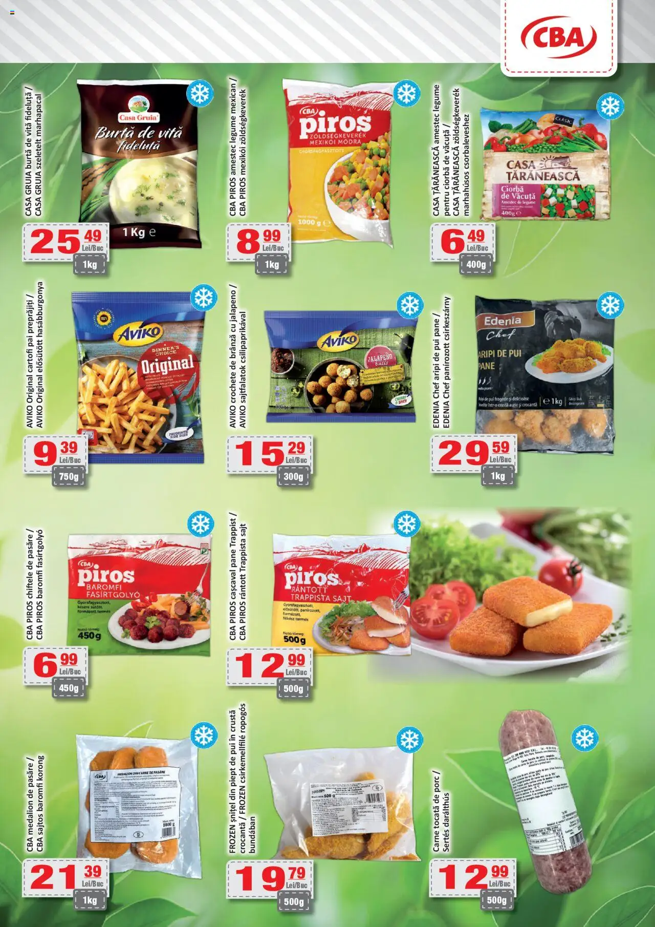 Catalog CBA 11 - 23 Septembrie 2025 | Pagina 4 | Produse: Carne tocată, Chiftele, Cartofi, Legume