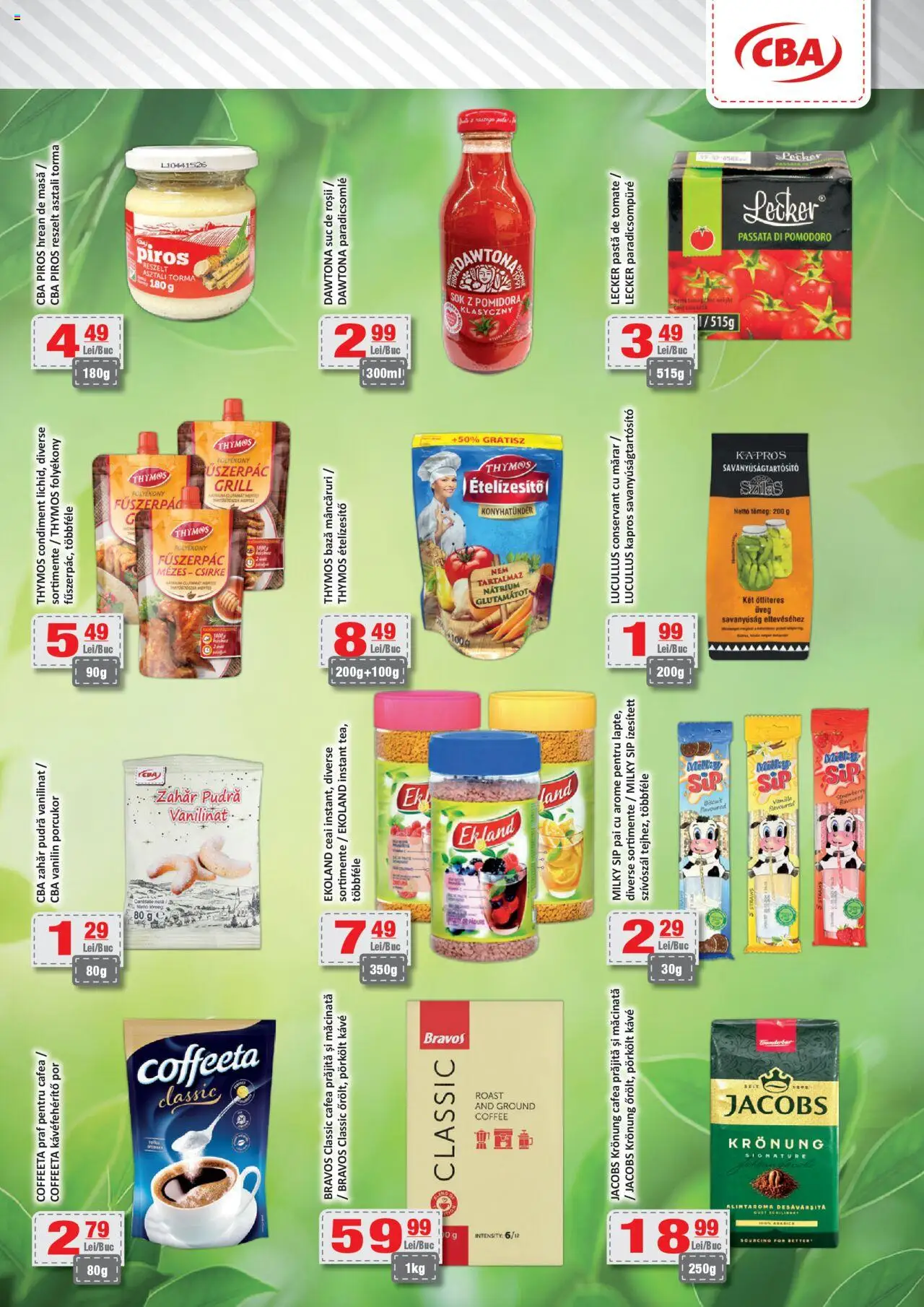 Catalog CBA 11 - 23 Septembrie 2025 | Pagina 6 | Produse: Cafea, Pastă de tomate, Roșii, Zahăr