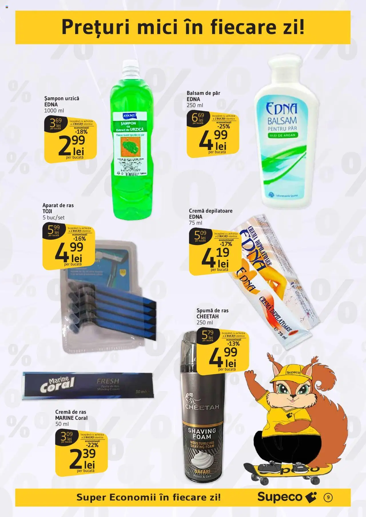 Catalog Supeco 28 August - 9 Septembrie 2025 | Pagina 9 | Produse: Șampon, Cremă, Ulei, Cremă depilatoare