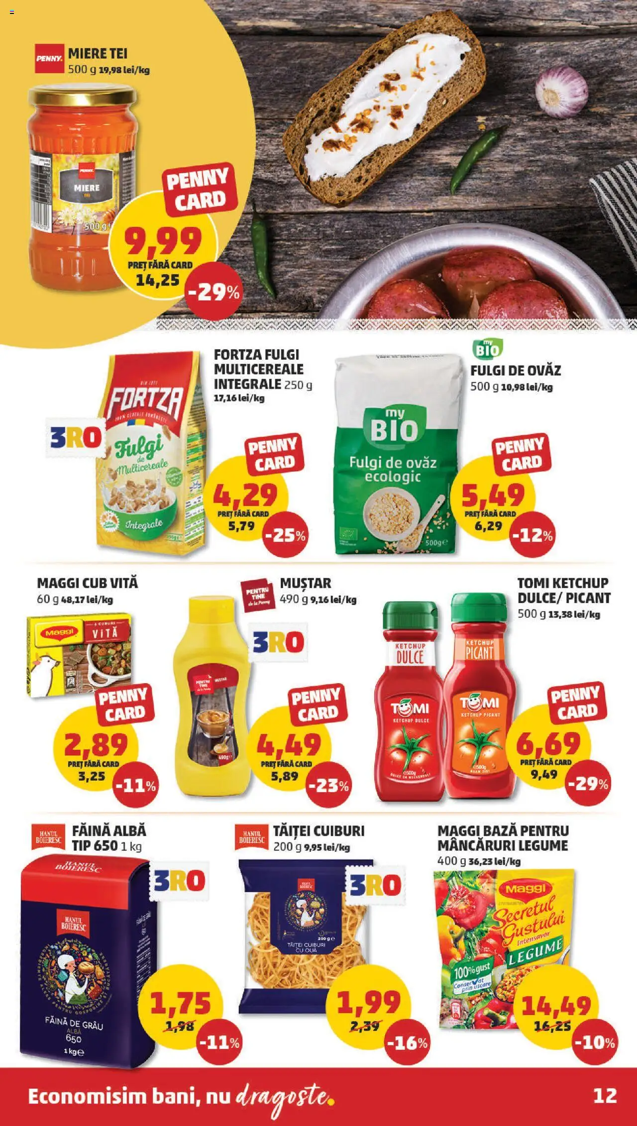 Catalog PENNY Market 27 August - 1 Septembrie 2025 | Pagina 12 | Produse: Şerit ödül, Ouă, Făină, Fulgi