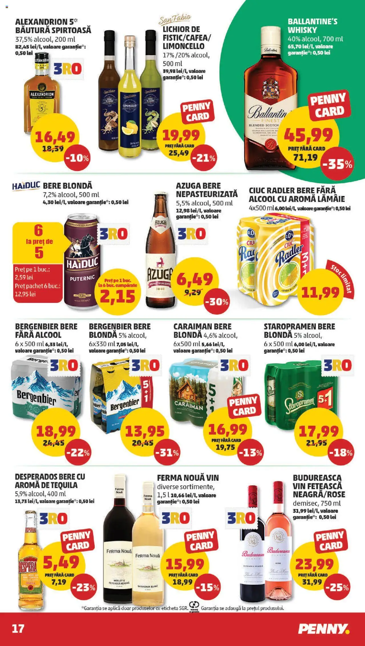 Catalog PENNY Market 27 August - 1 Septembrie 2025 | Pagina 17 | Produse: Lichior, Eğitim çantaları, Vin, Plastik Kulübe
