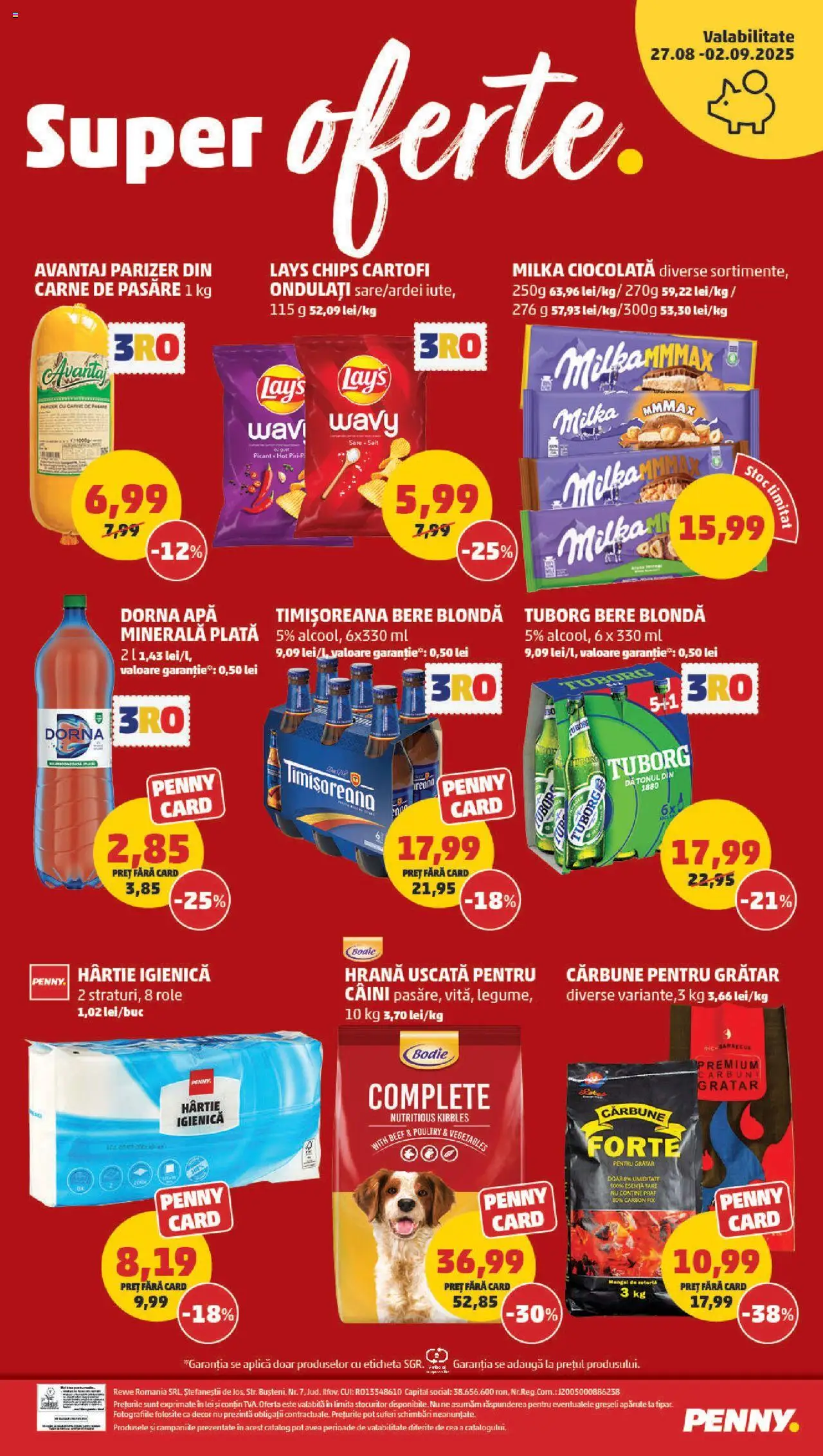 Catalog PENNY Market 27 August - 1 Septembrie 2025 | Pagina 20 | Produse: Ardei, Bere, Legume, Sare