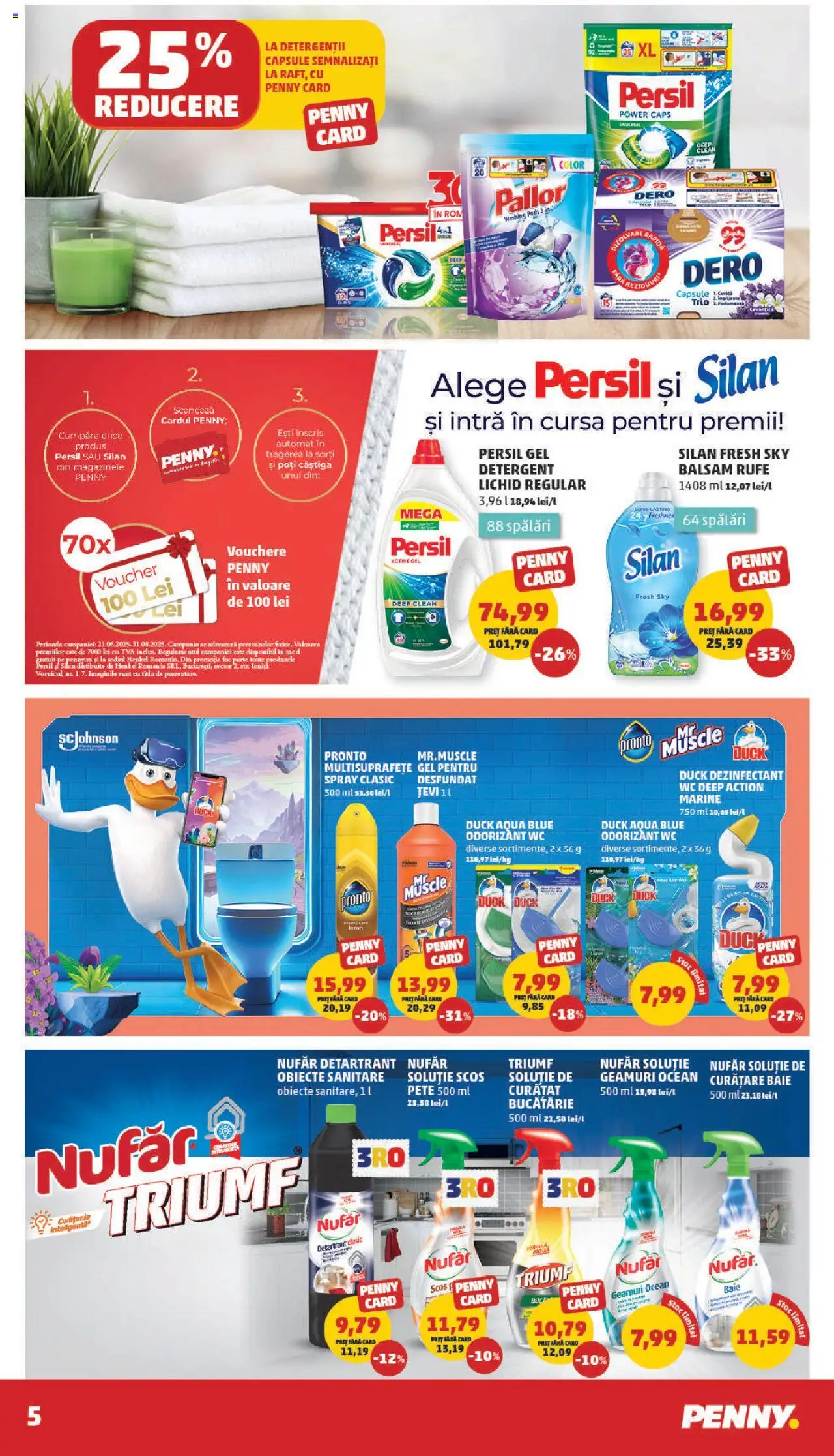 Catalog PENNY Market 27 August - 1 Septembrie 2025 | Pagina 5 | Produse: Bucătărie, Balsam, Detergent, Demlik