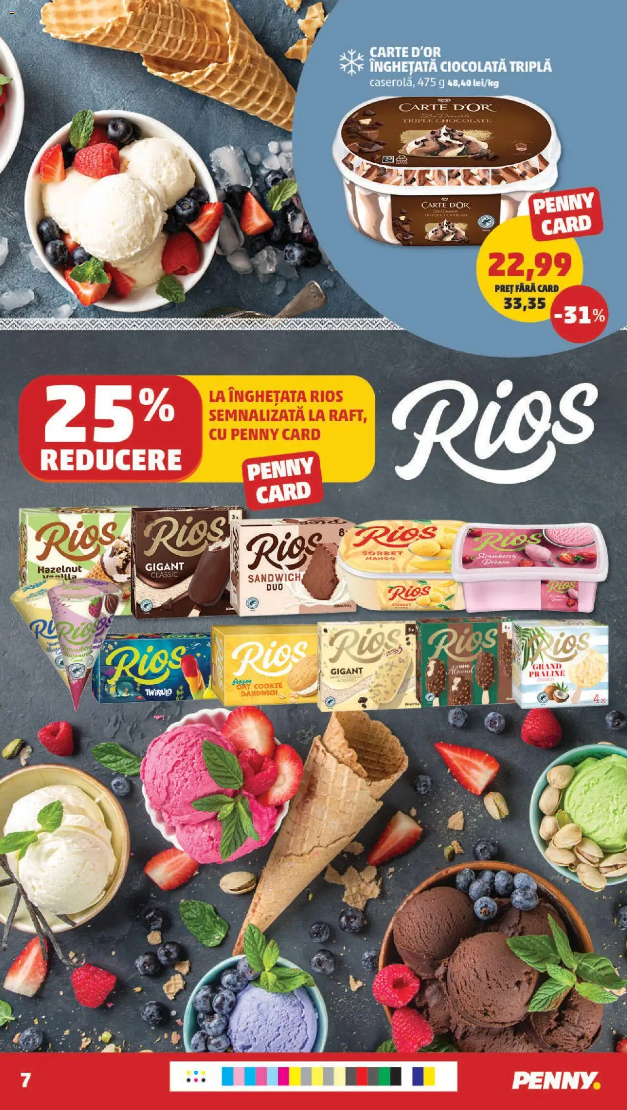 Catalog PENNY Market 27 August - 1 Septembrie 2025 | Pagina 7 | Produse: Praline, Ciocolată, Înghețată, Mango