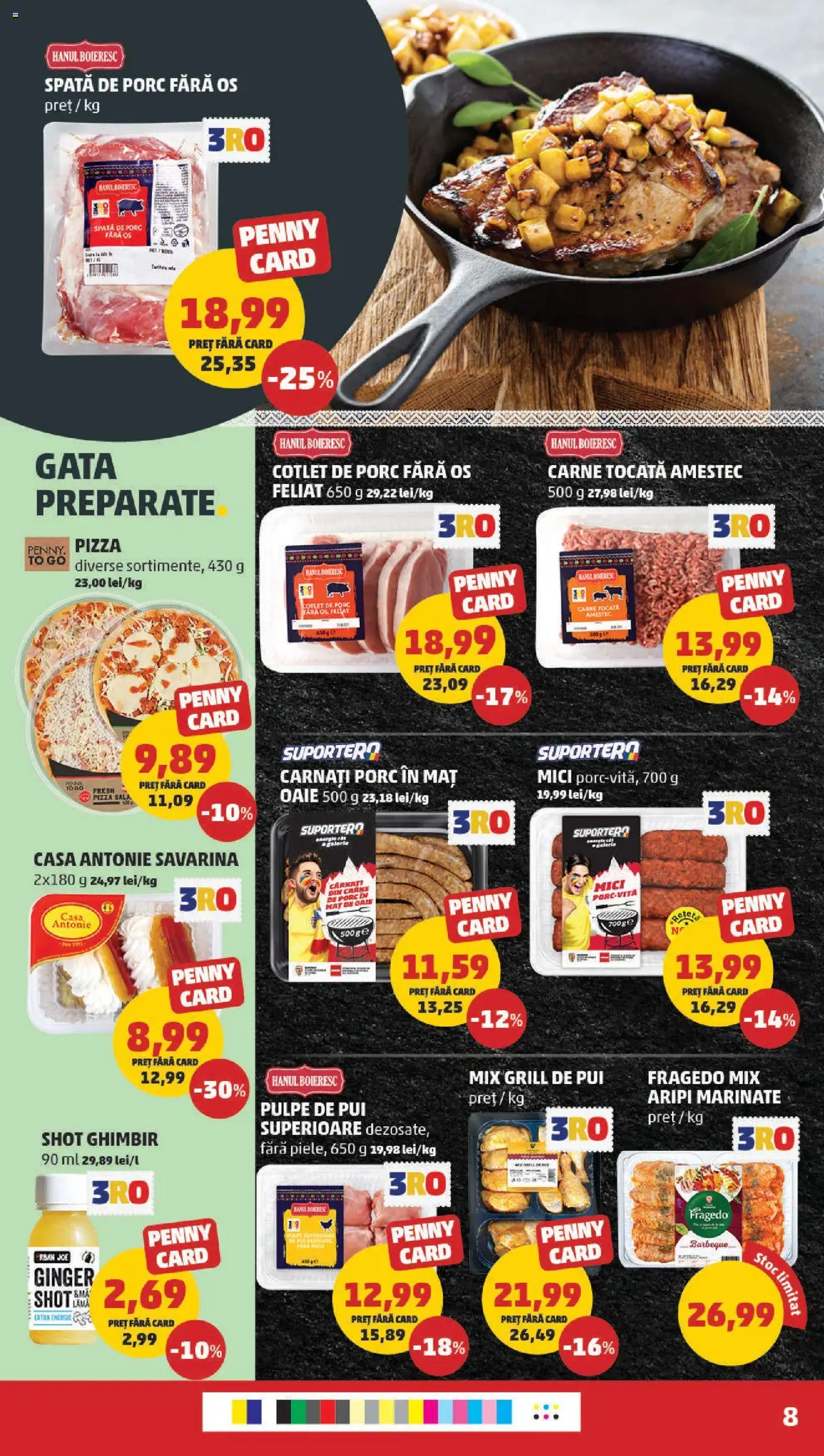 Catalog PENNY Market 27 August - 1 Septembrie 2025 | Pagina 8 | Produse: Grill, Savarină, Mici, Carne tocată