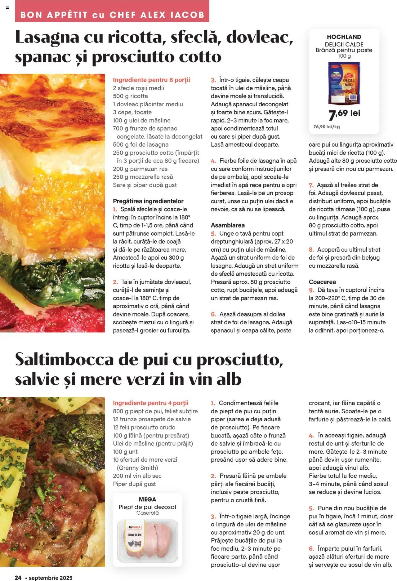 Catalog Mega Image 28 August - 29 Septembrie 2025 | Pagina 24 | Produse: Cuptor, Tigaie, Lasagna, Parmezan