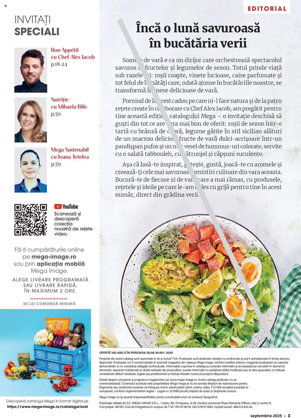 Catalog Mega Image 28 August - 29 Septembrie 2025 | Pagina 3 | Produse: Căpșuni, Salată, Ahtapot, Legume
