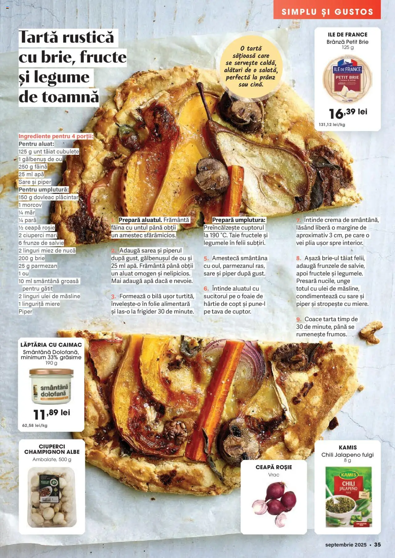 Catalog Mega Image 28 August - 29 Septembrie 2025 | Pagina 35 | Produse: Frigider, Unt, Cremă, Sare