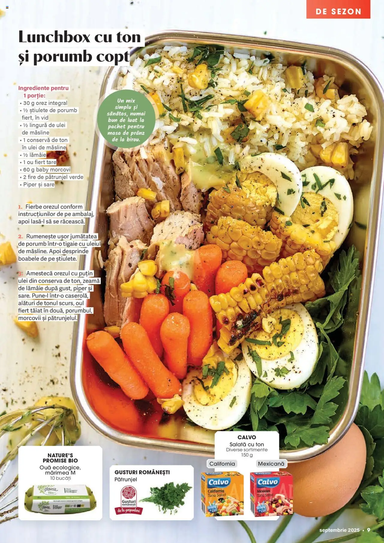 Catalog Mega Image 28 August - 29 Septembrie 2025 | Pagina 9 | Produse: Masă, Salată, Porumb, Lămâie