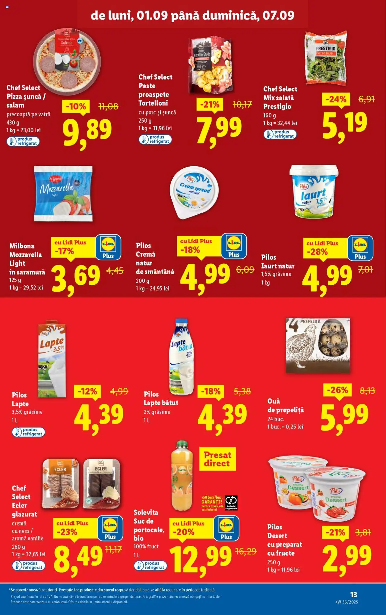Catalog LIDL 1 - 6 Septembrie 2025 | Pagina 13 | Produse: Plăcintă, Gem, Brânză, Mere