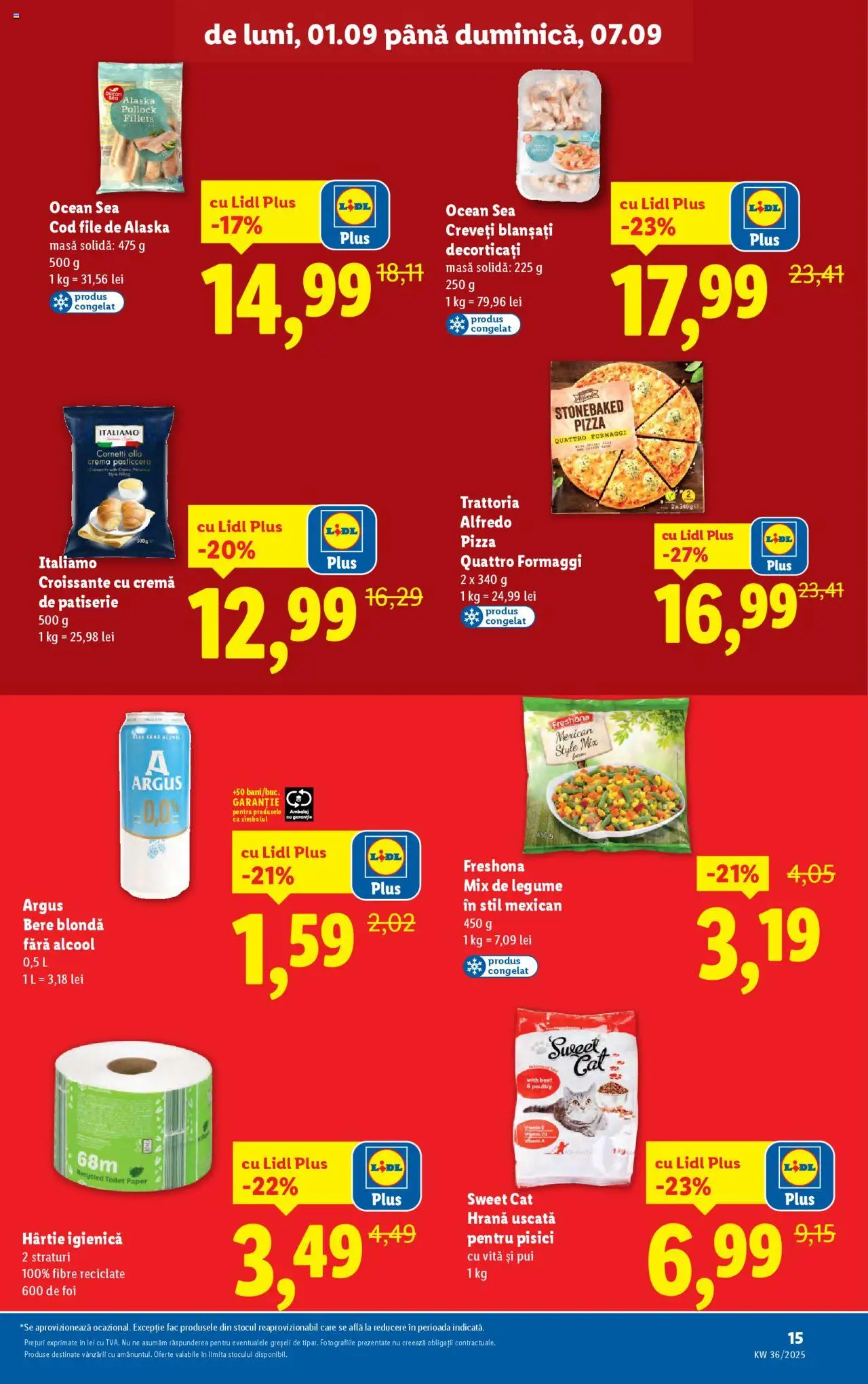 Catalog LIDL 1 - 6 Septembrie 2025 | Pagina 15 | Produse: Prăjitură, Clătite, Migdale, Mere