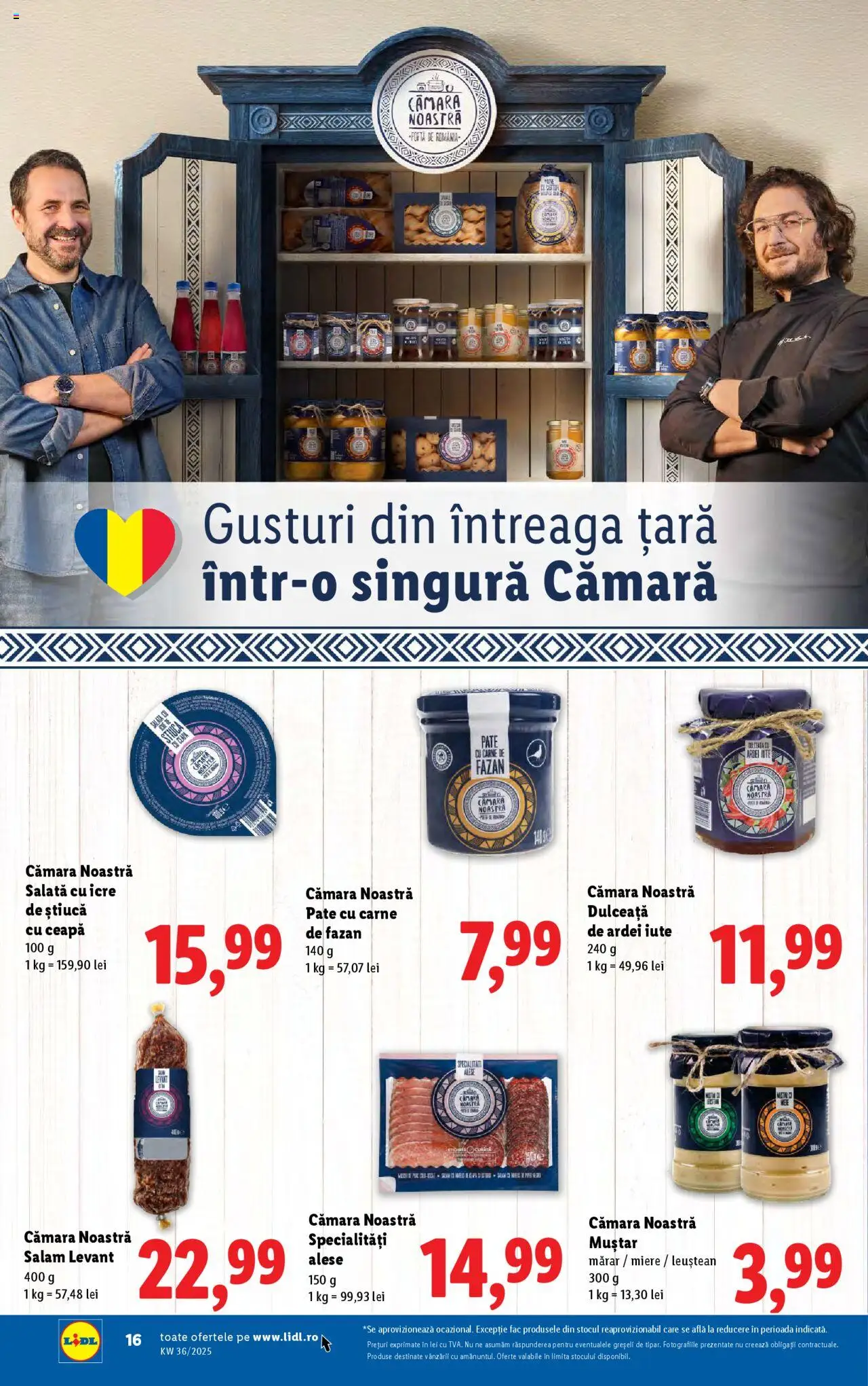 Catalog LIDL 1 - 6 Septembrie 2025 | Pagina 16 | Produse: Piersică, Mere, Ice tea, Lămâie