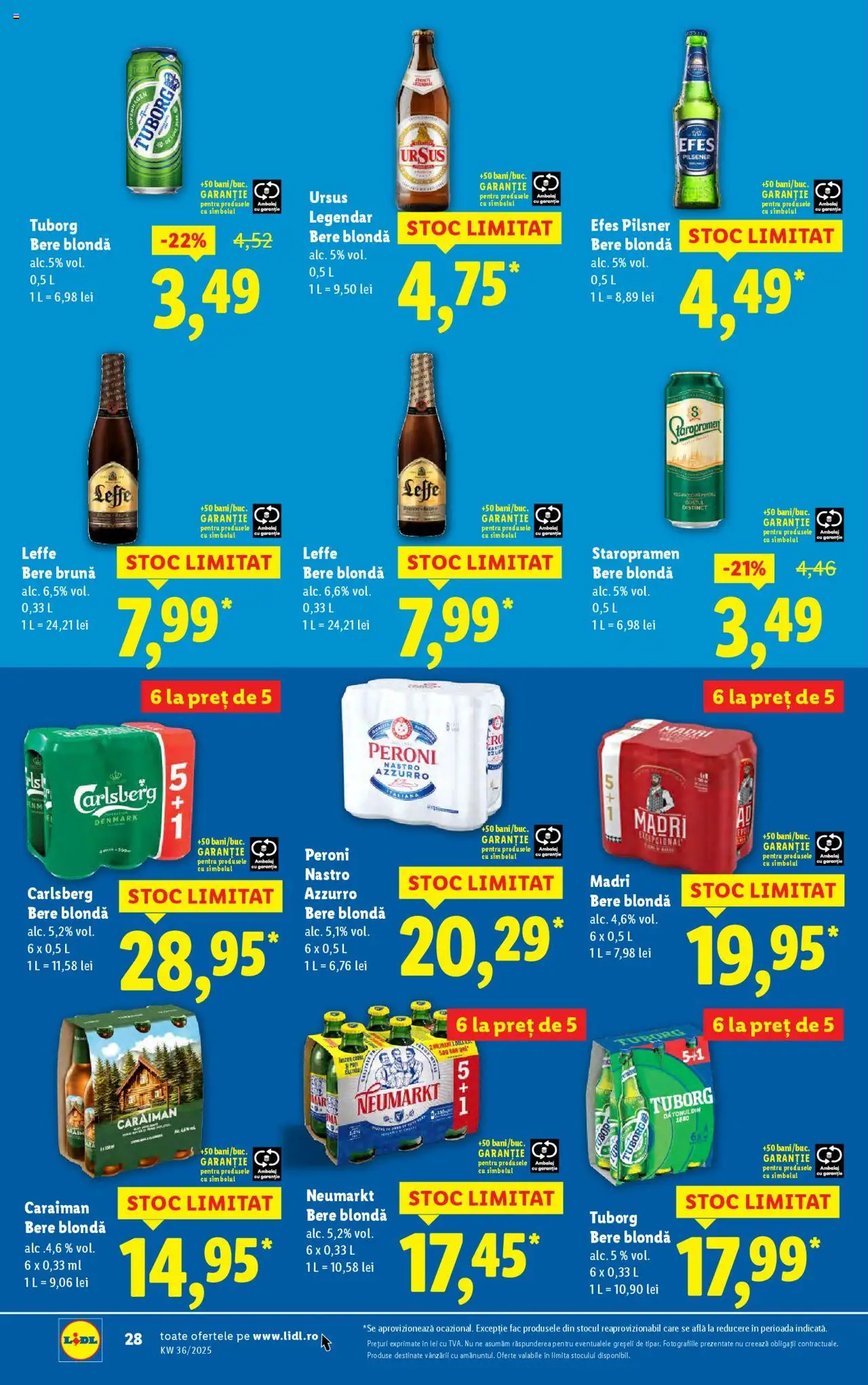 Catalog LIDL 1 - 6 Septembrie 2025 | Pagina 28 | Produse: Toplar, Cașcaval, Lapte, Usturoi