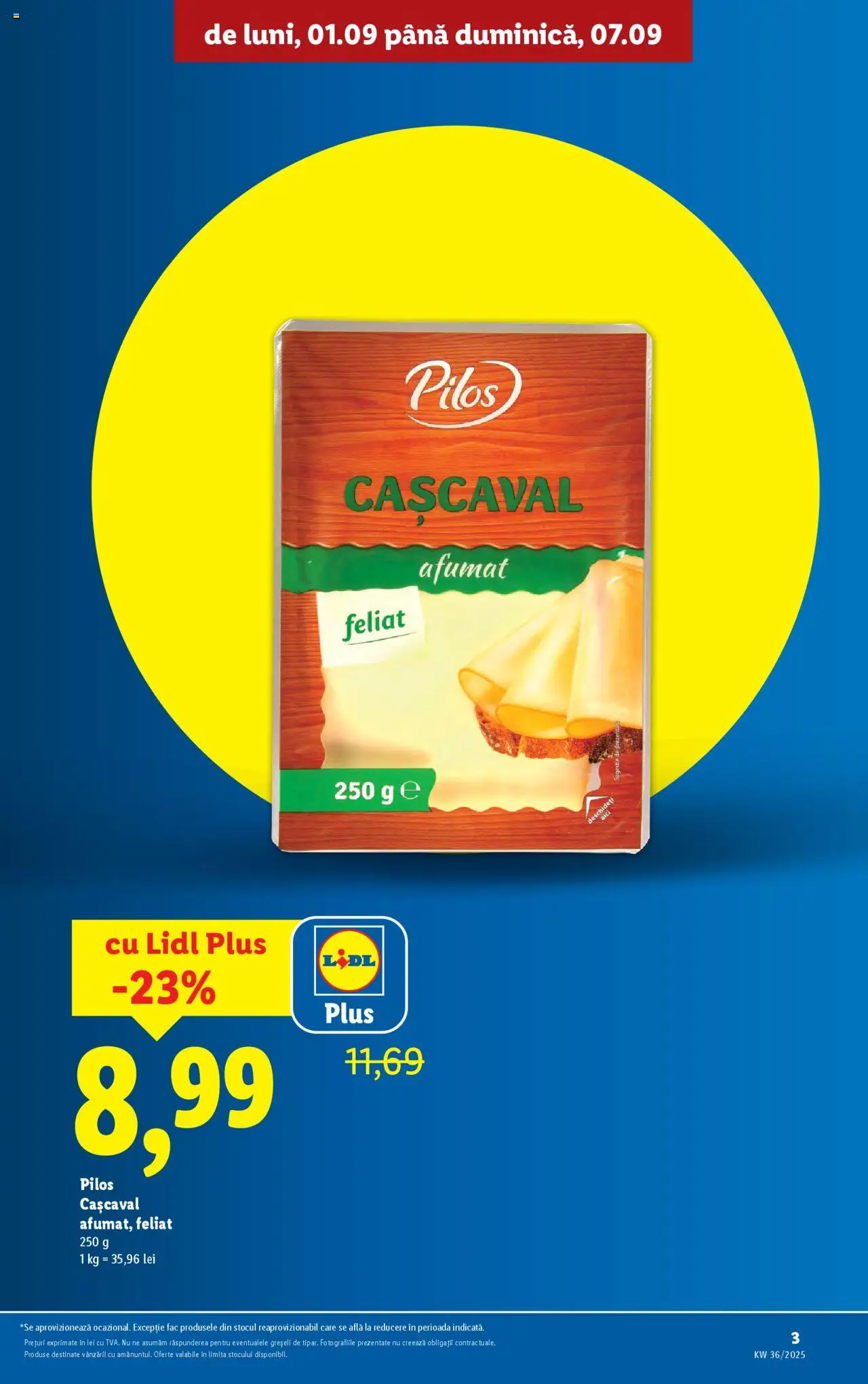 Catalog LIDL 1 - 6 Septembrie 2025 | Pagina 3 | Produse: Şerit ödül, Ceapă galbenă, Prune, Ceapă