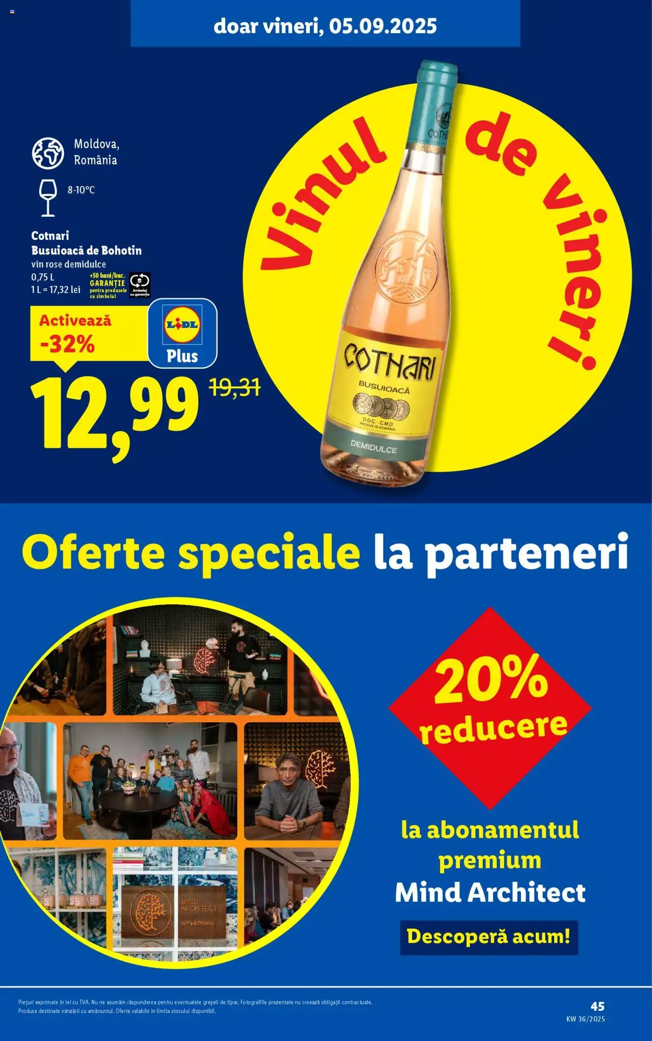 Catalog LIDL 1 - 6 Septembrie 2025 | Pagina 45 | Produse: Vin