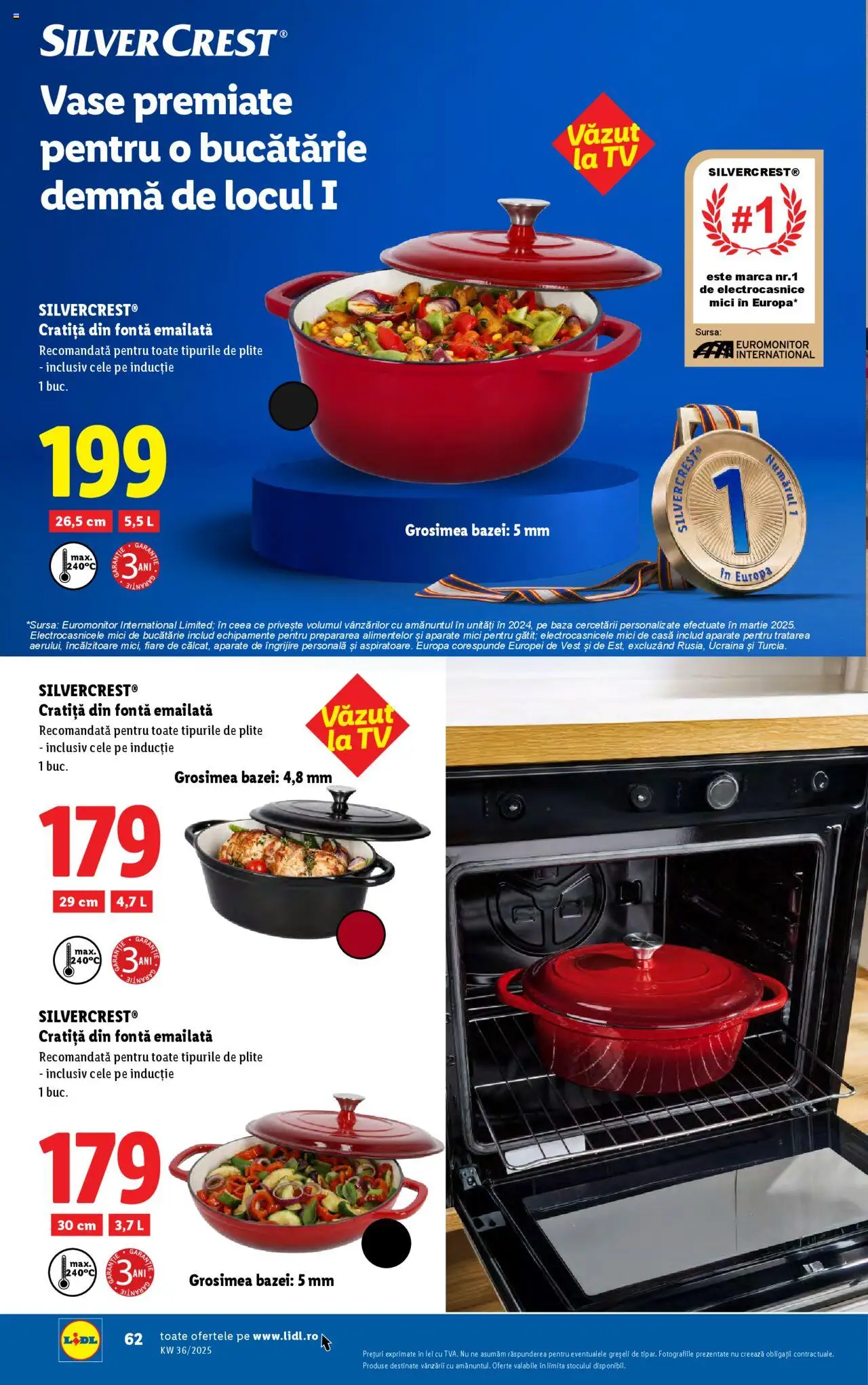 Catalog LIDL 1 - 6 Septembrie 2025 | Pagina 62 | Produse: Cratiță, Bucătărie, Mici