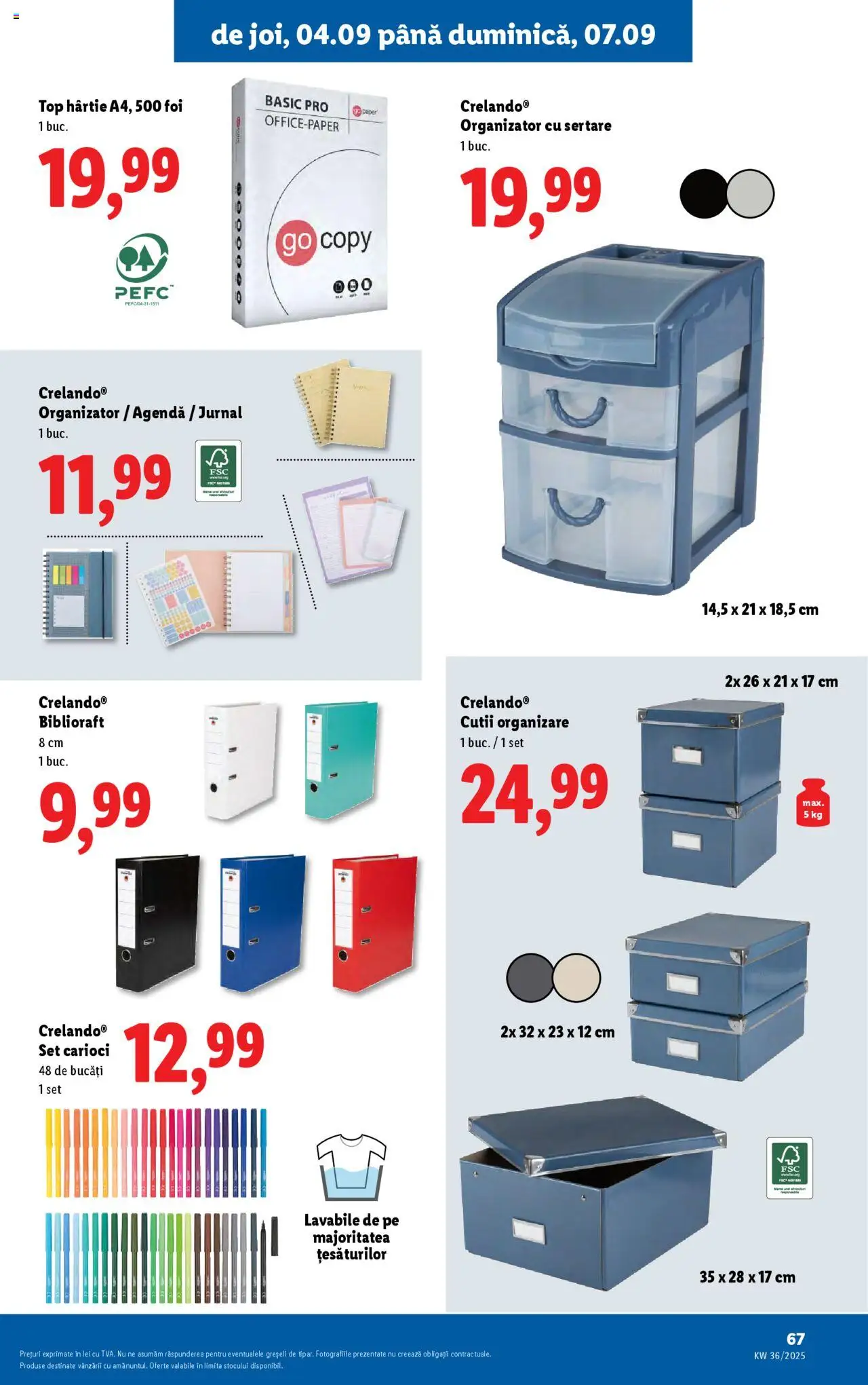 Catalog LIDL 1 - 6 Septembrie 2025 | Pagina 67 | Produse: Top