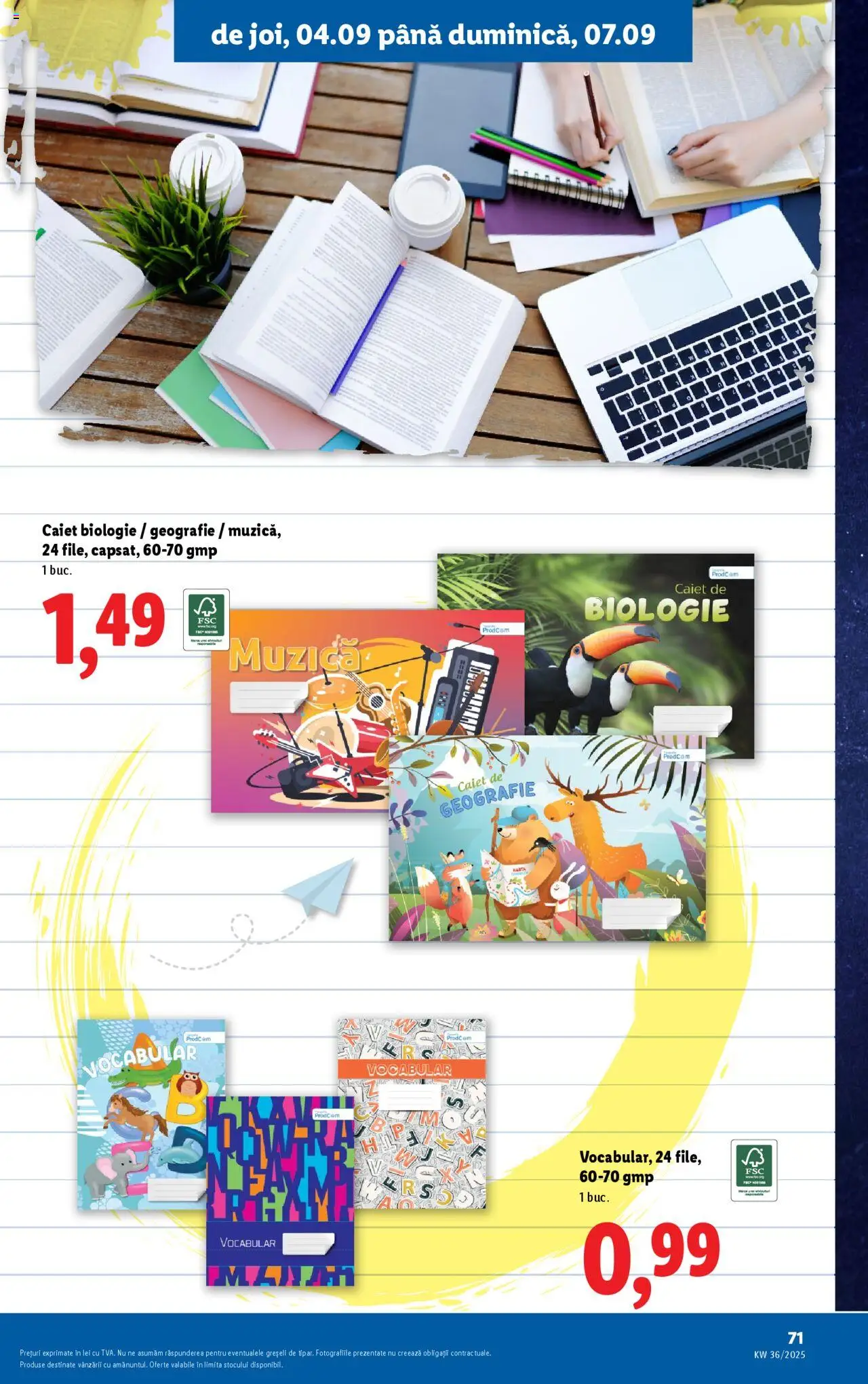 Catalog LIDL 1 - 6 Septembrie 2025 | Pagina 71 | Produse: Notebook
