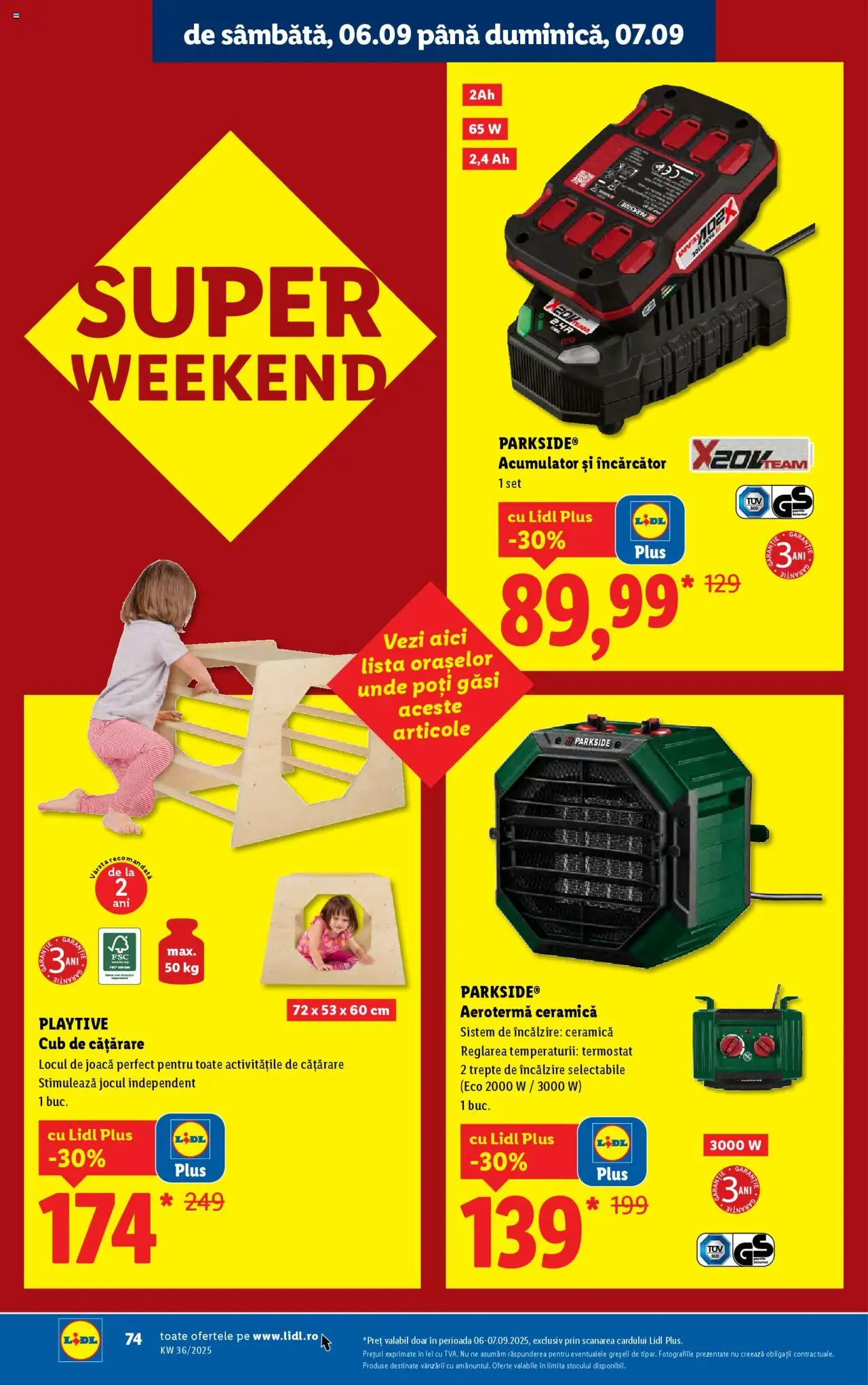 Catalog LIDL 1 - 6 Septembrie 2025 | Pagina 74 | Produse: Încărcător