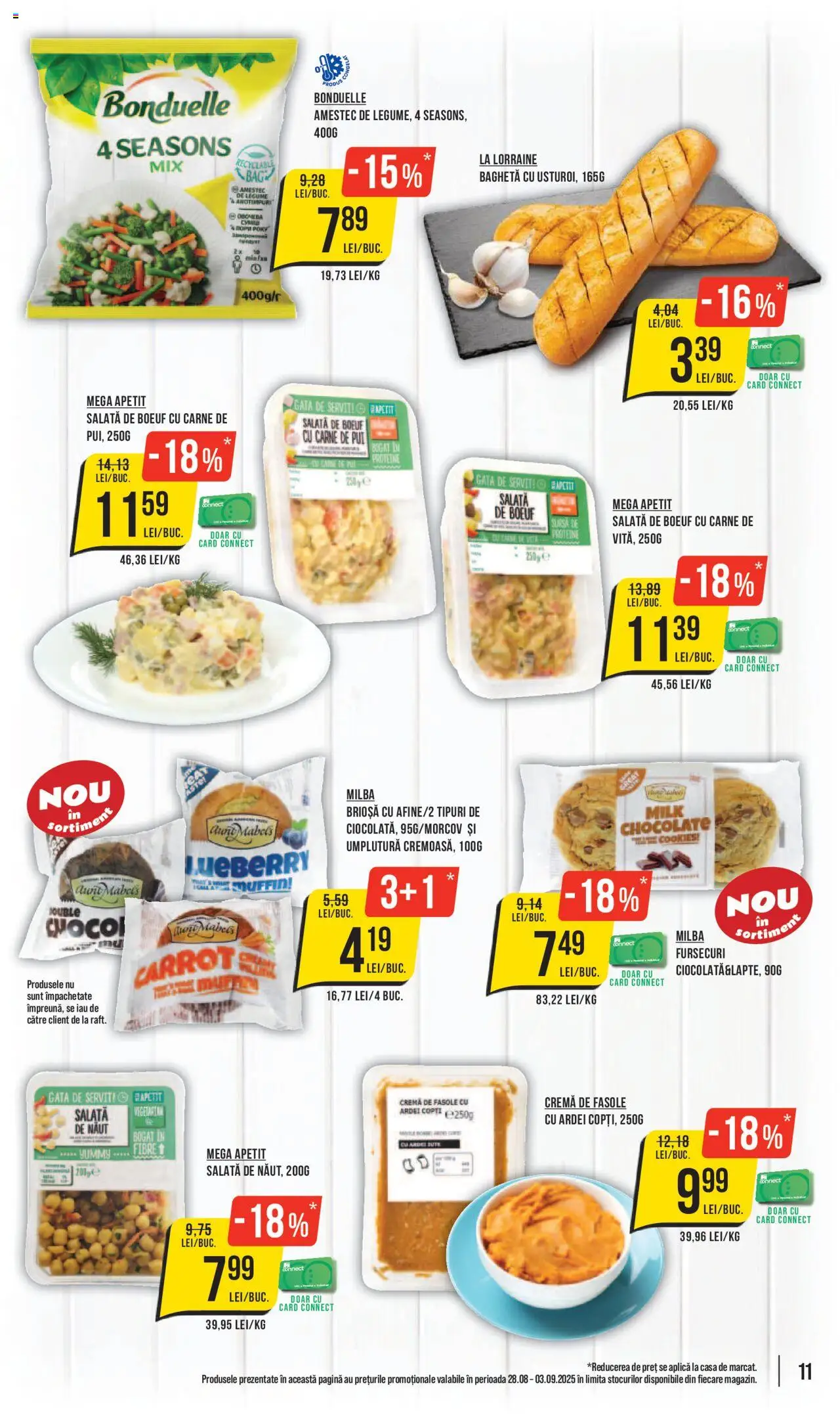 Catalog Mega Image 28 August - 2 Septembrie 2025 | Pagina 11 | Produse: Cort, Ardei, Salată, Legume