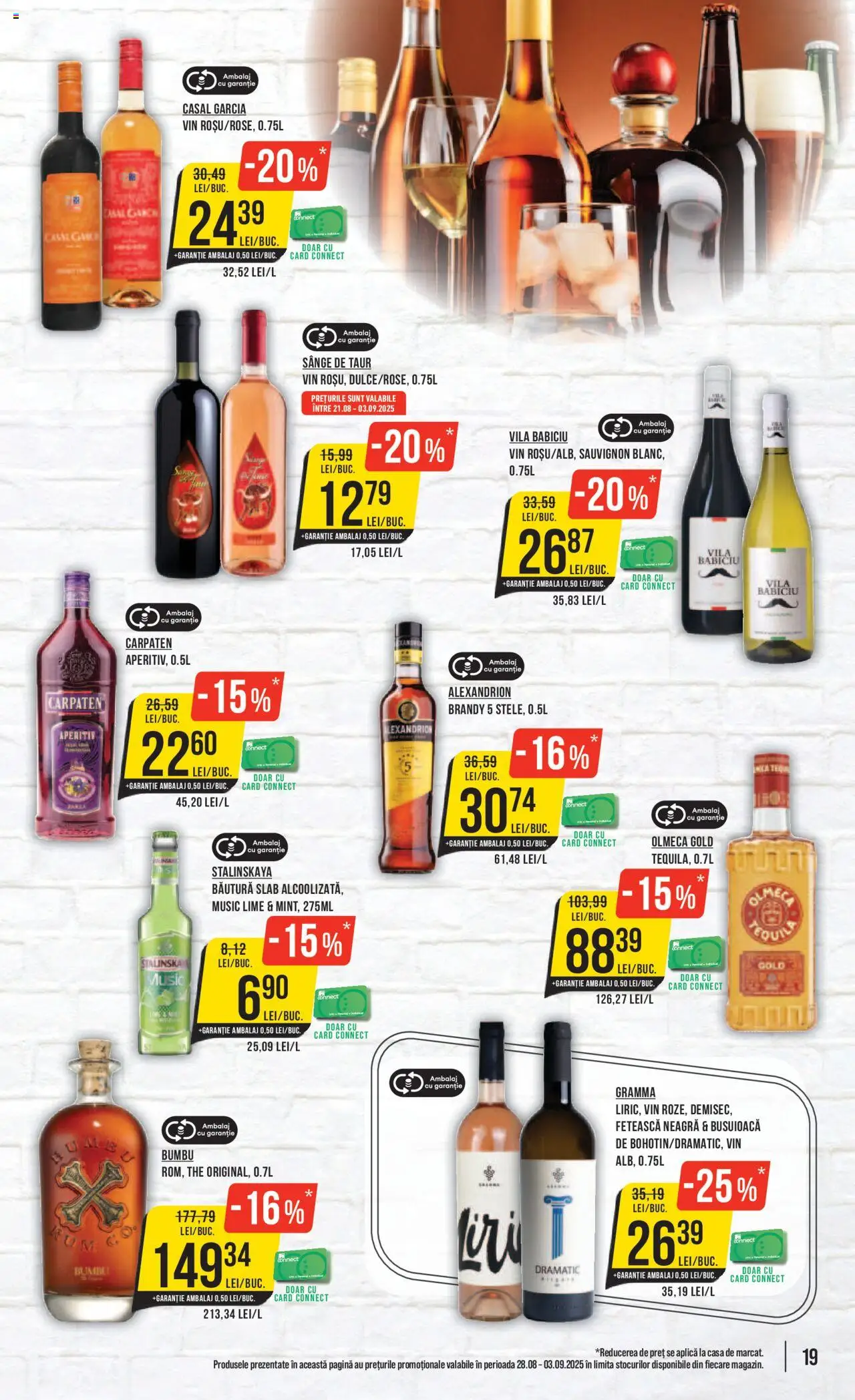 Catalog Mega Image 28 August - 2 Septembrie 2025 | Pagina 19 | Produse: Lime, Vin