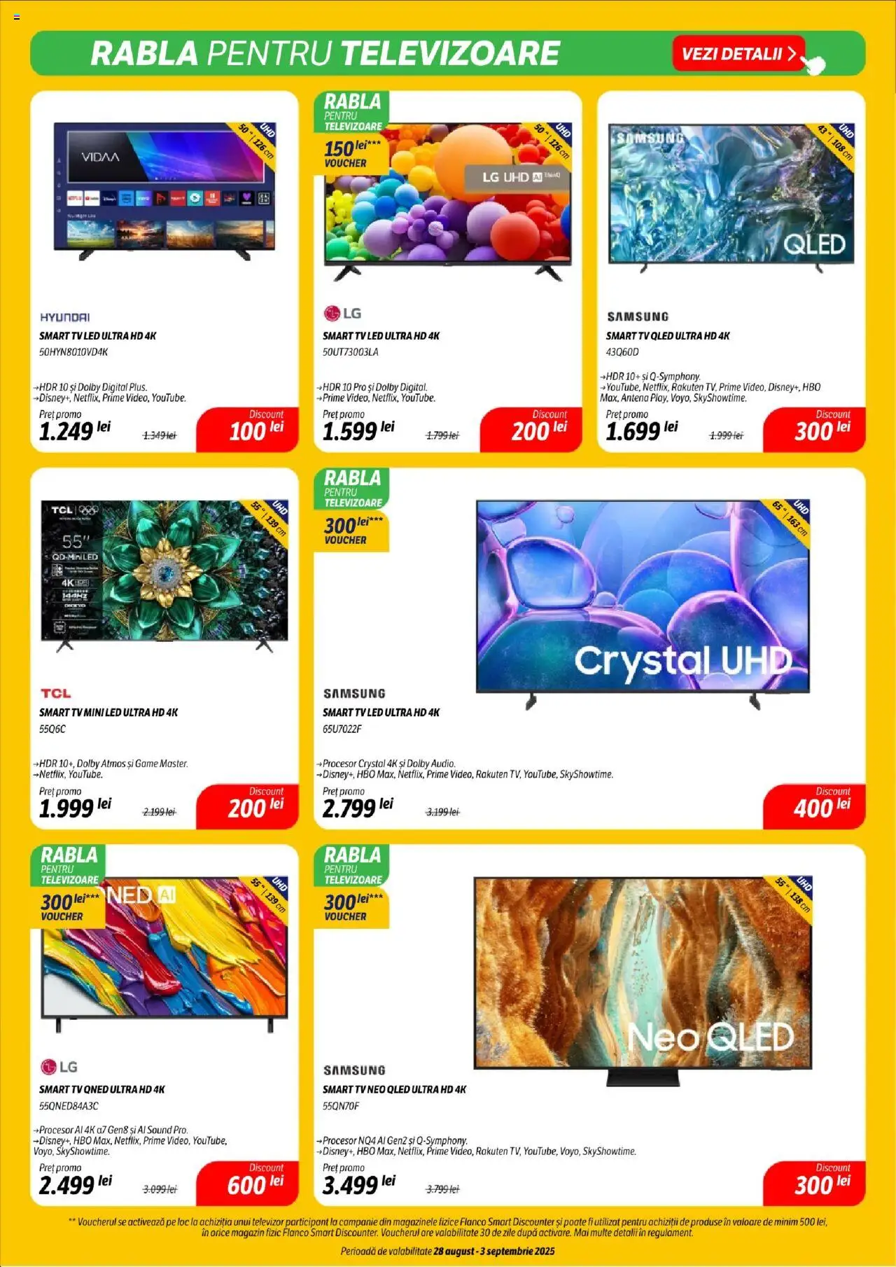 Catalog Flanco 28 August - 2 Septembrie 2025 | Pagina 11 | Produse: Televizor, Babak