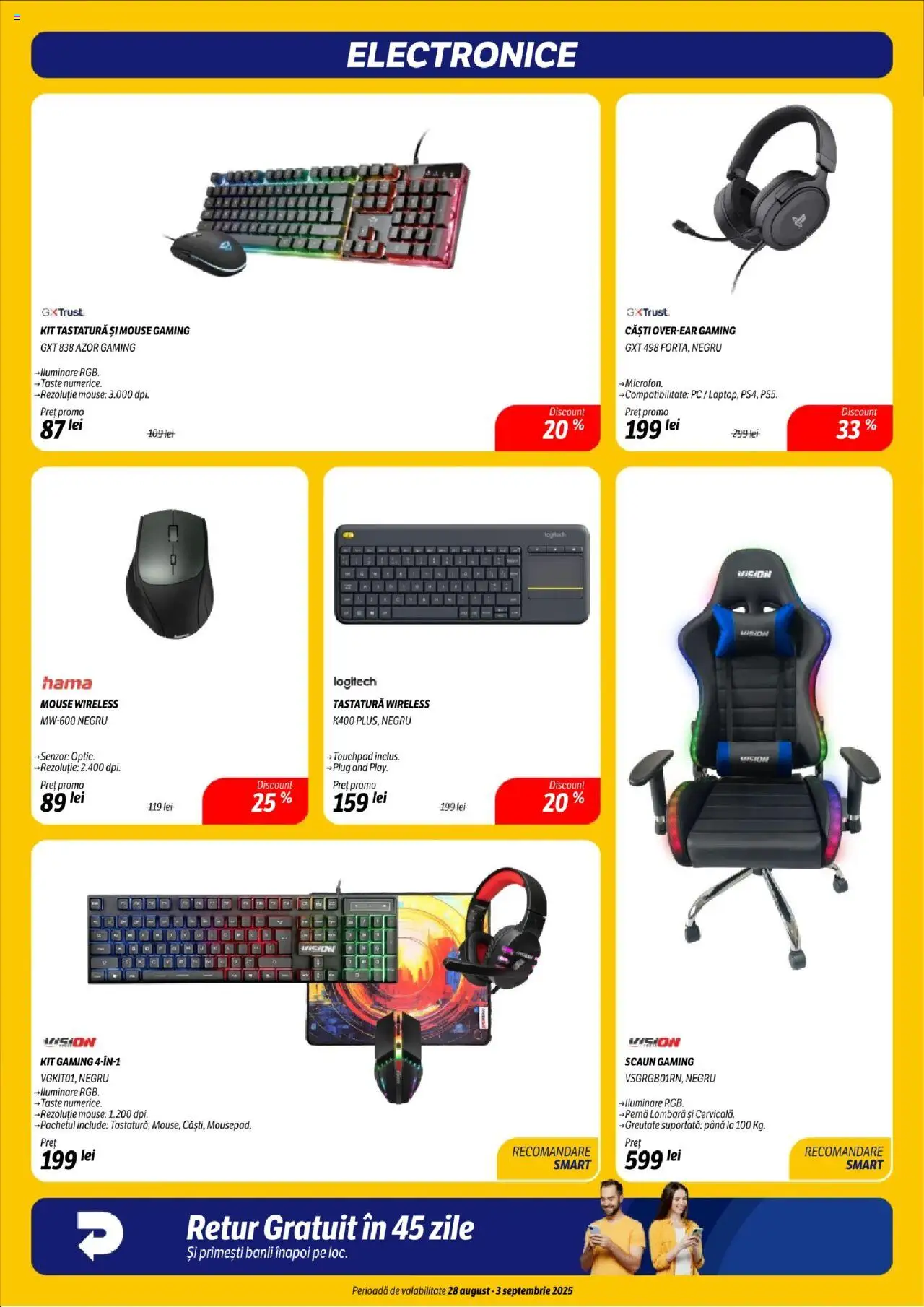 Catalog Flanco 28 August - 2 Septembrie 2025 | Pagina 14 | Produse: Pc, Scaun gaming, Căști, Scaun