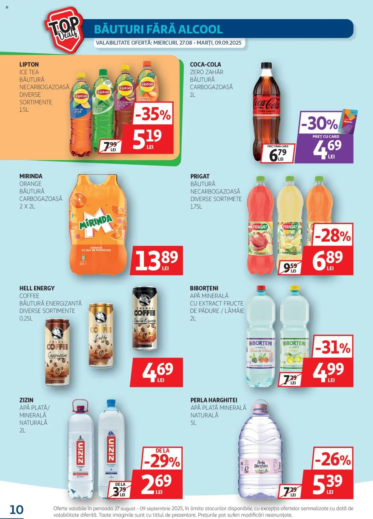 Catalog Auchan 27 August - 8 Septembrie 2025 | Pagina 10 | Produse: Ceai, Apă, Fructe, Lămâie